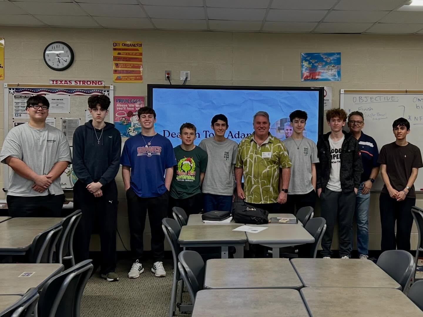 Had a great meeting today! Thank you to all that came out!