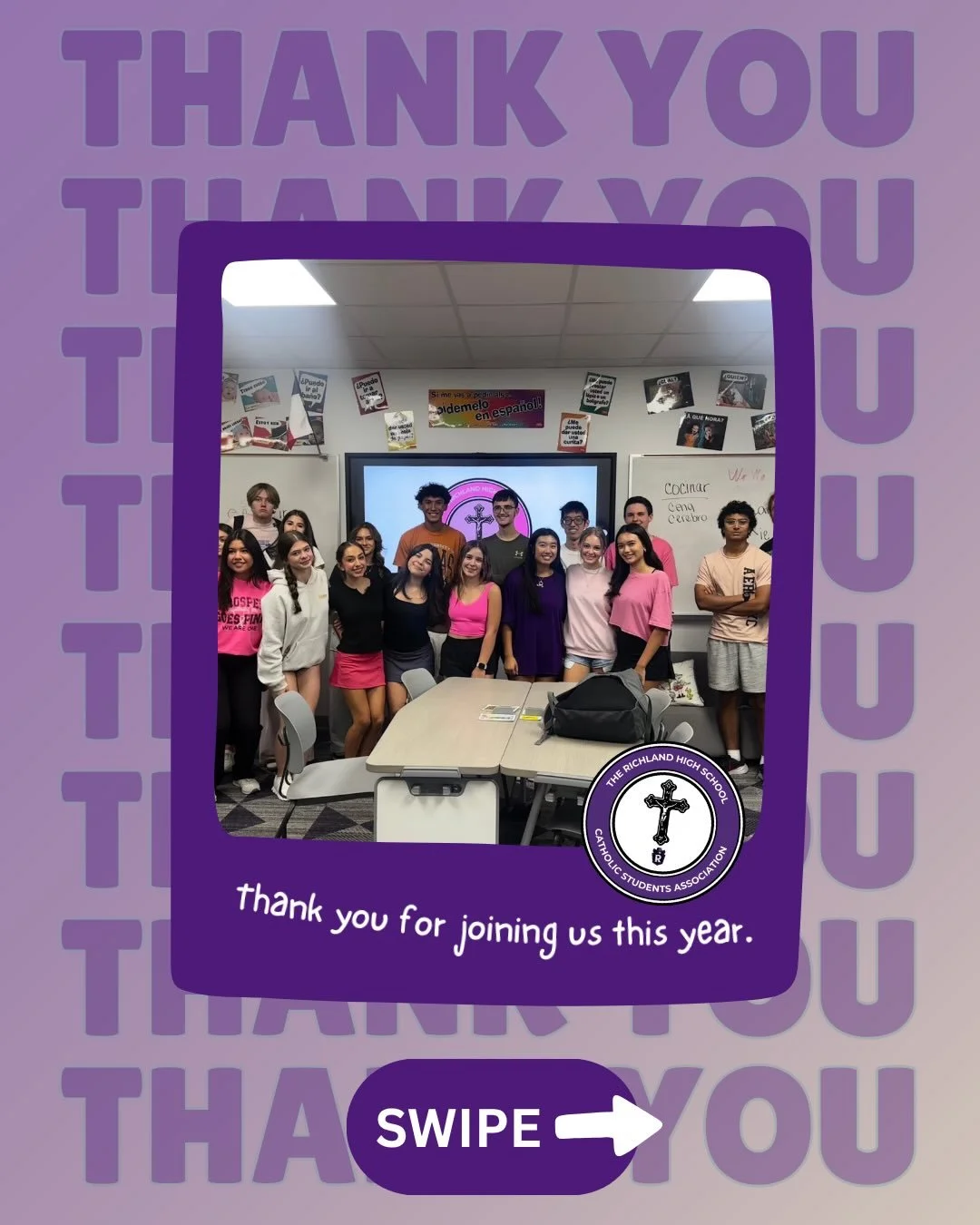 Thank you all for an amazing year! Can&rsquo;t wait to see everyone in the fall!! Have a safe and blessed summer vacation!