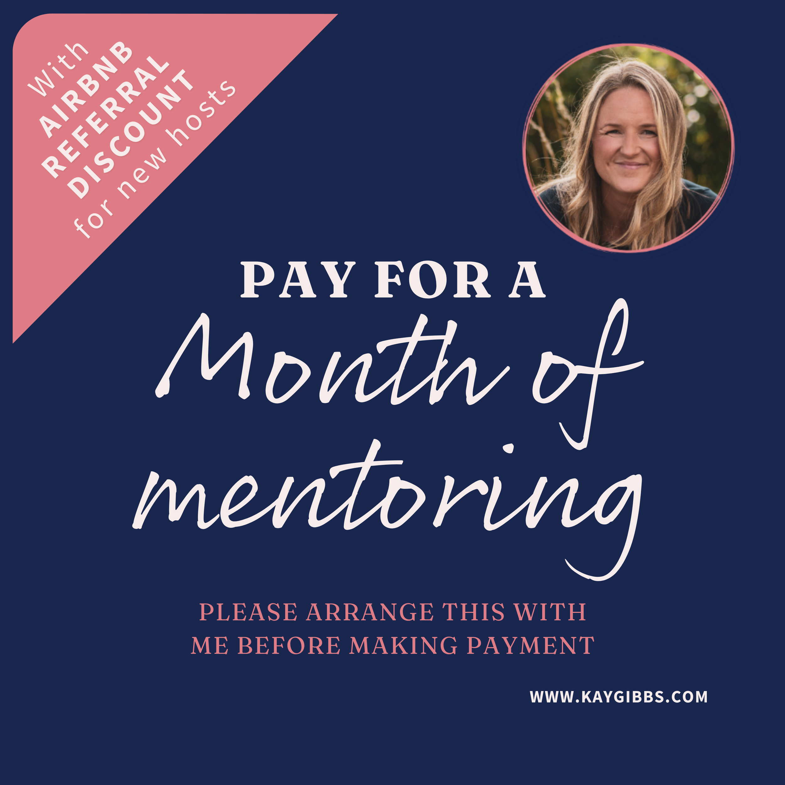 DISCOUNTED A month of mentoring  - the Let's Start Package for hosts new to Airbnb