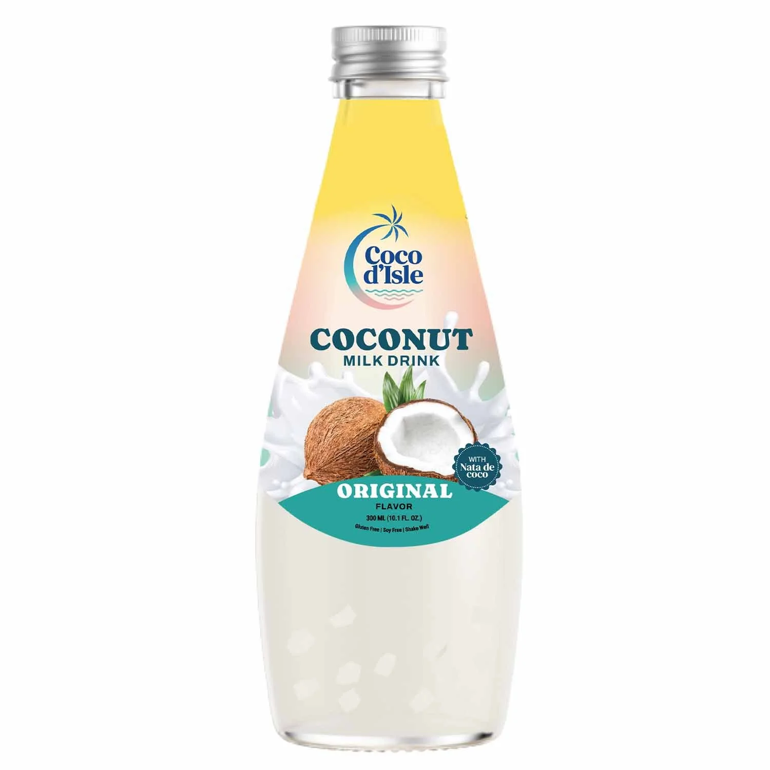 Coco d’Isle Coconut Milk Drink with Nata de Coco – Original Flavor (300 mL)