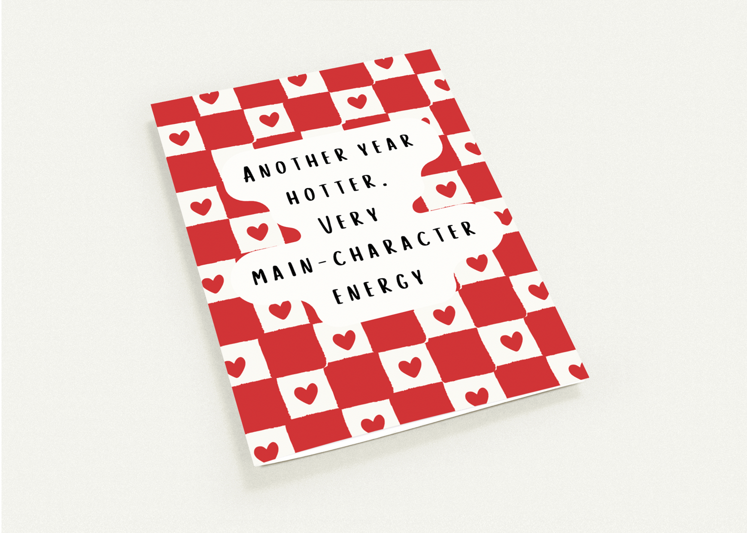 Main-Character Energy Birthday Card