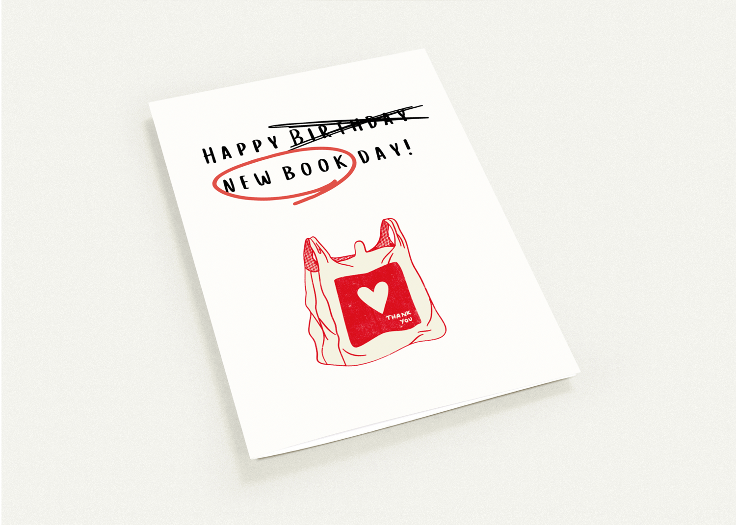 New Book Day Birthday Card