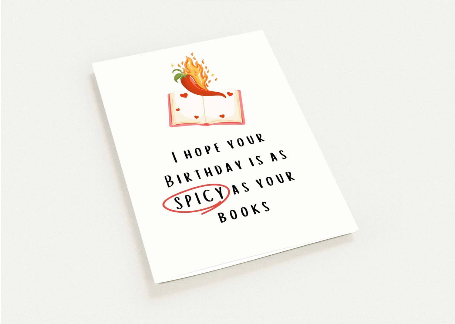 Spicy Birthday Card