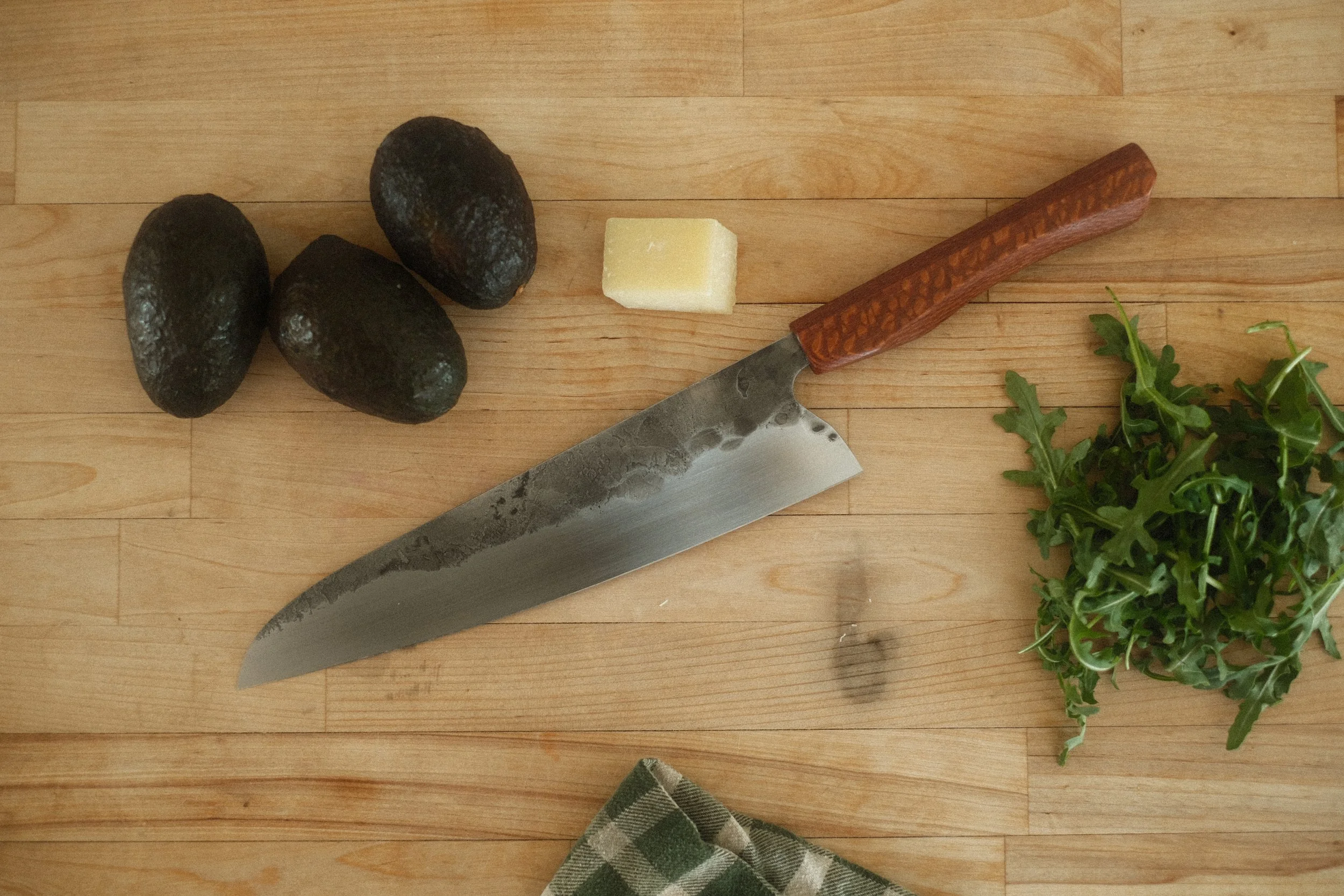 Forged Gyuto / leopardwood
