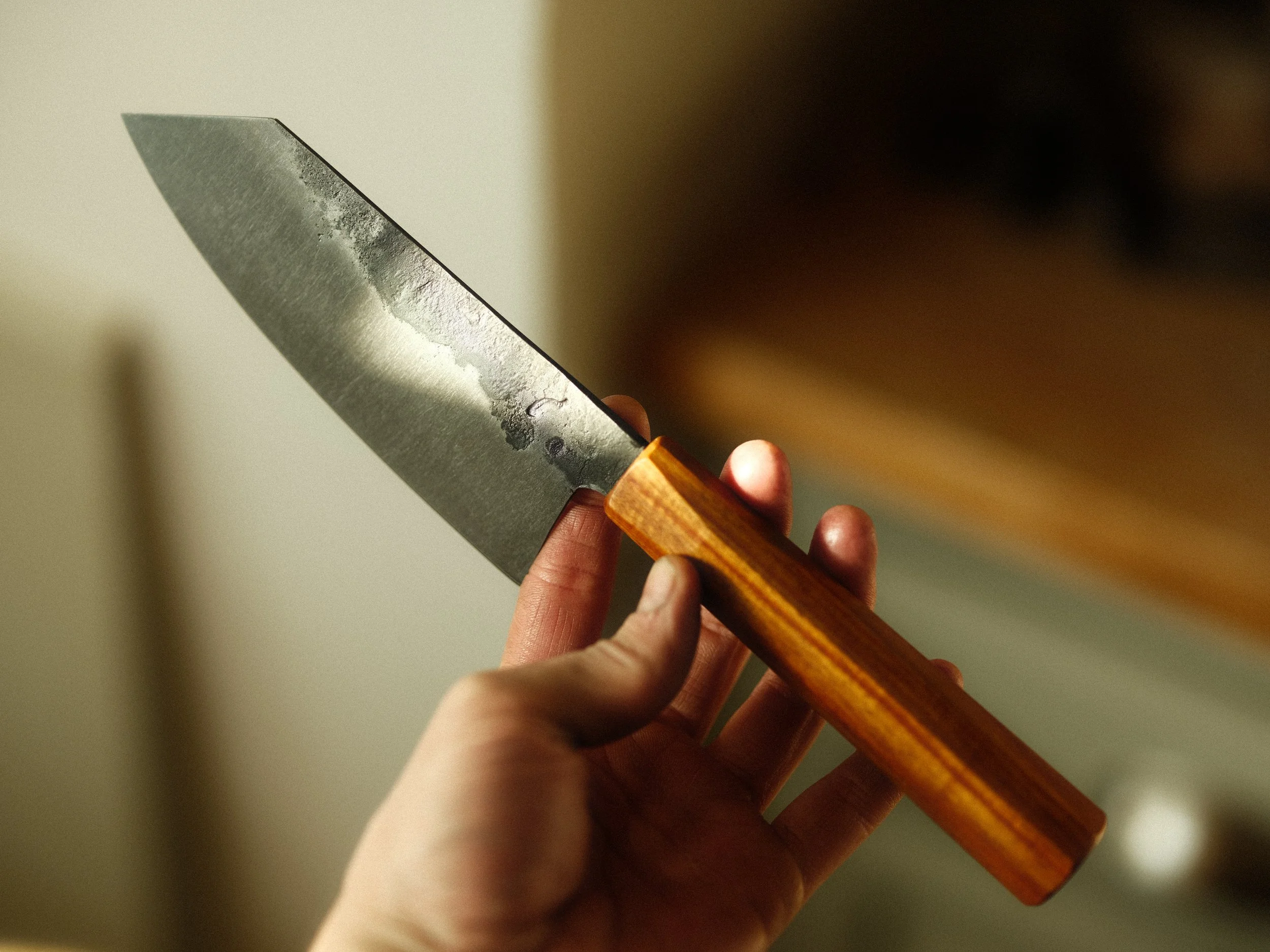 Forged Bunka / canarywood