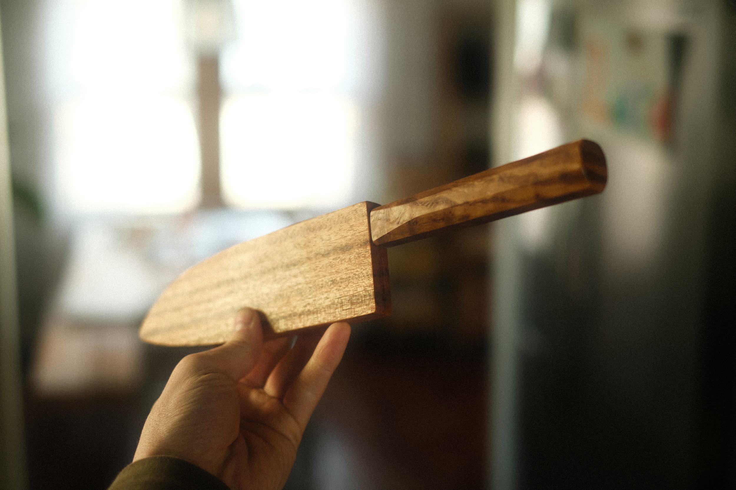 Rift + Quartersawn oak (re-handle)