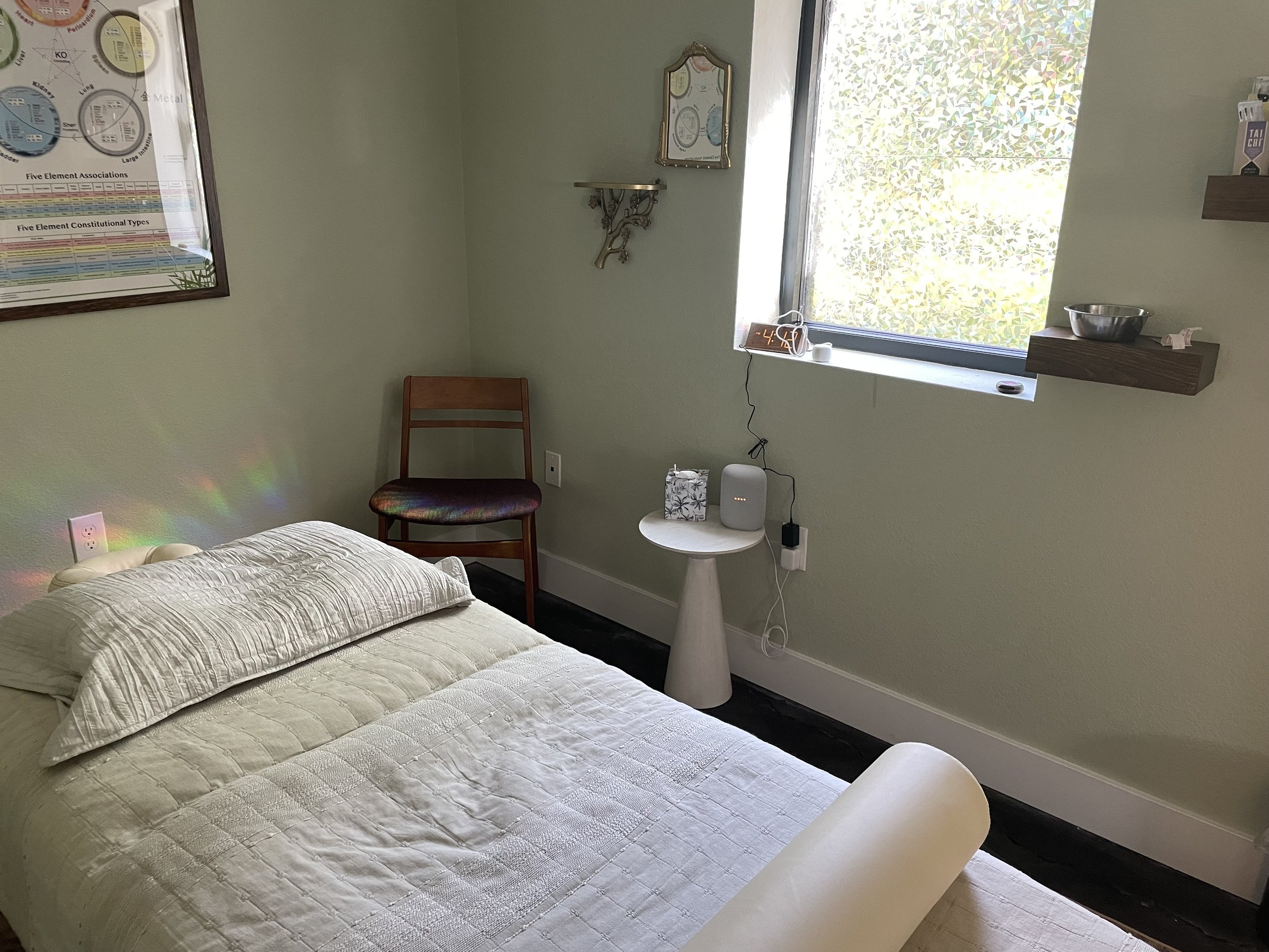 Sun Bathed Treatment Room