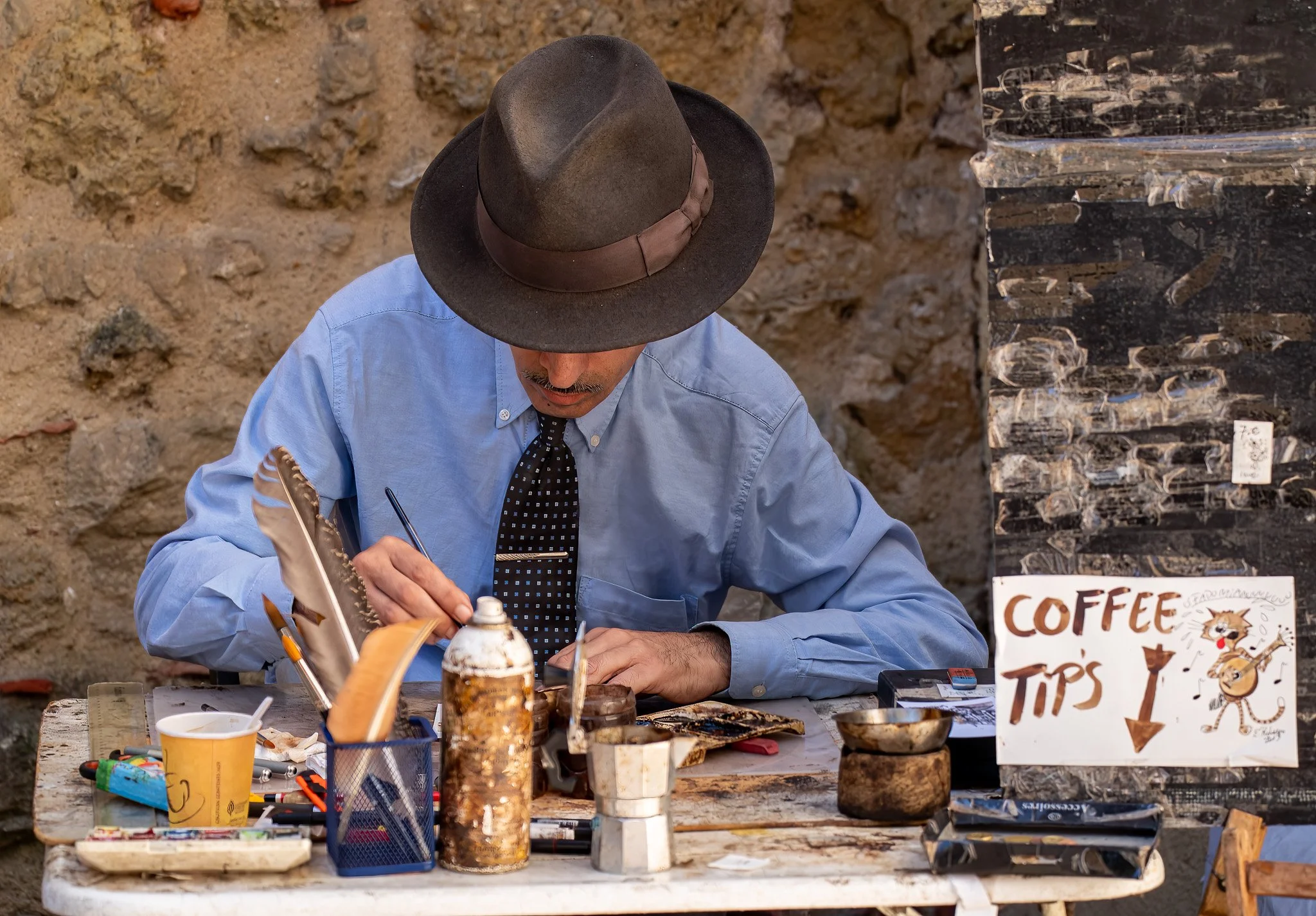 Street Artist works for Coffee