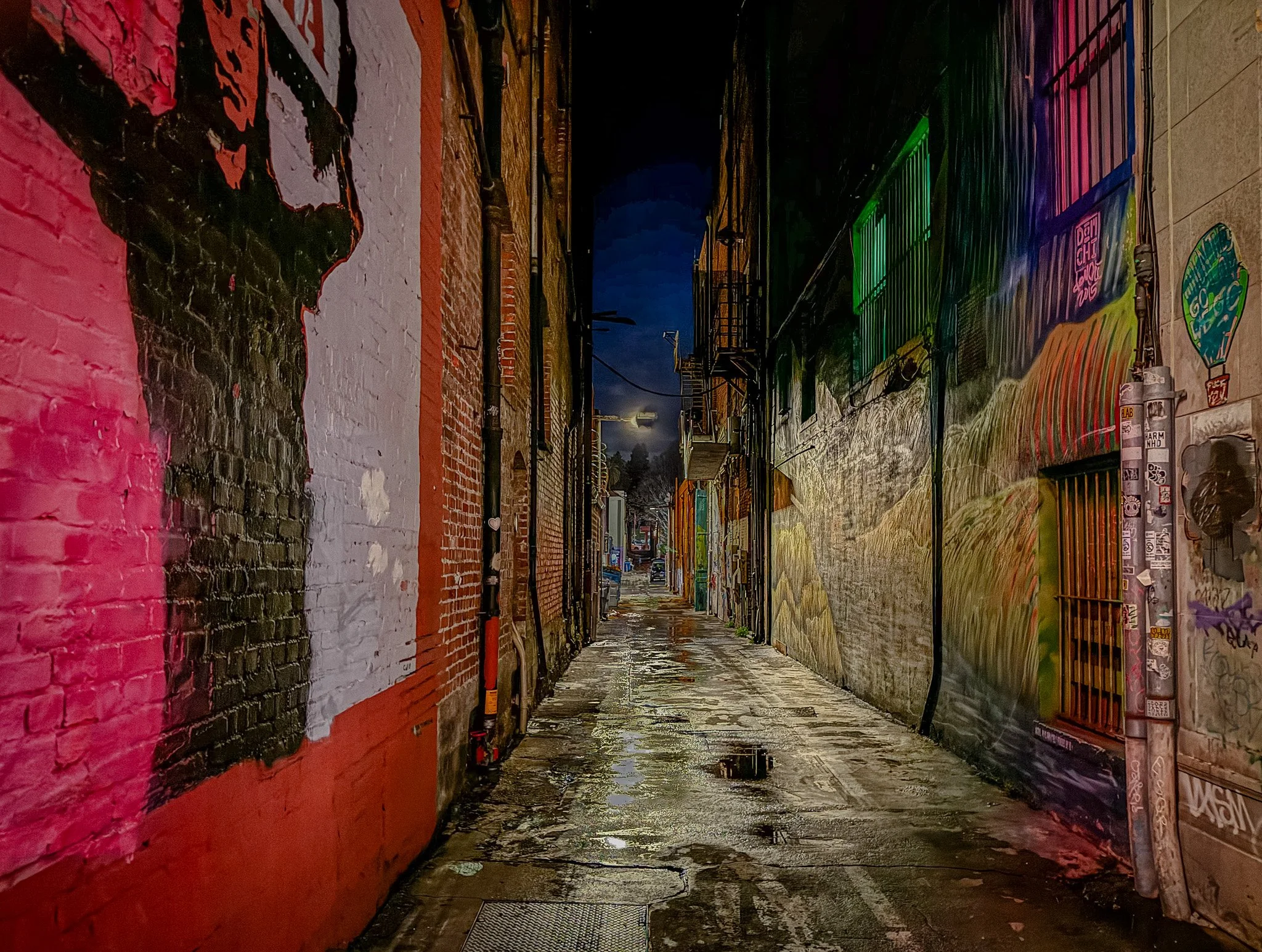 American Alley in Historic Downtown Petaluma