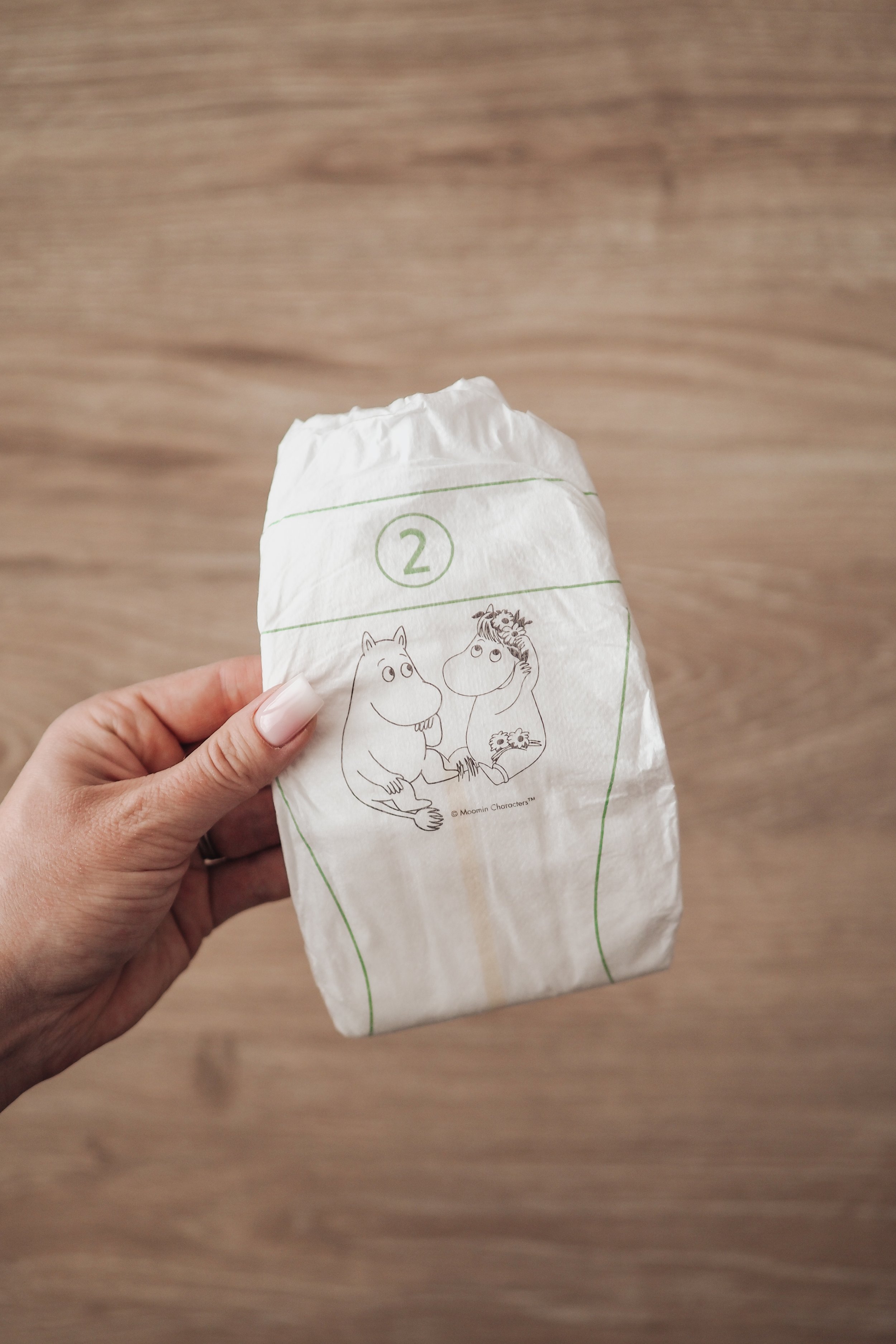 Windeln der Marke Moomin Größe 2 Vorteilspaket