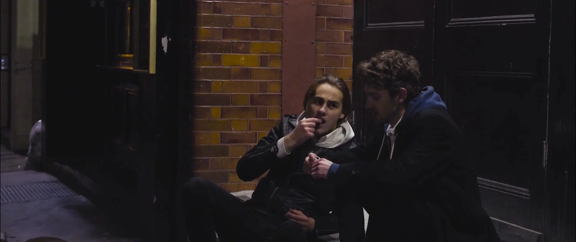 YELLOW: 1st AC --- Two snatchers create a lasting bond through intimate conversation while on the job.