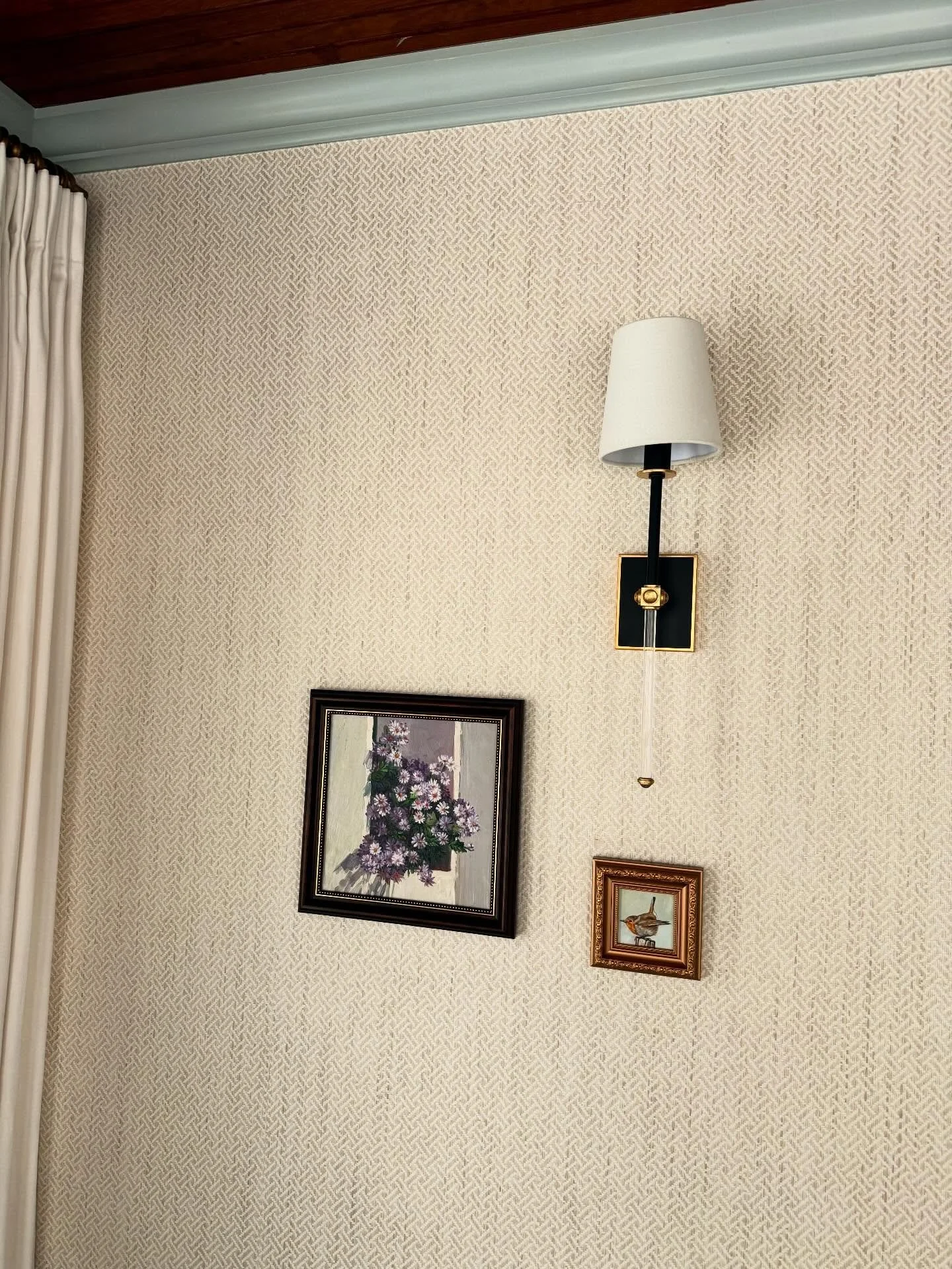 Still searching for the finishing touches to complete this sunroom makeover, however these original oil paintings I found on Etsy are getting us that much closer. It takes time to bring every little detail together.