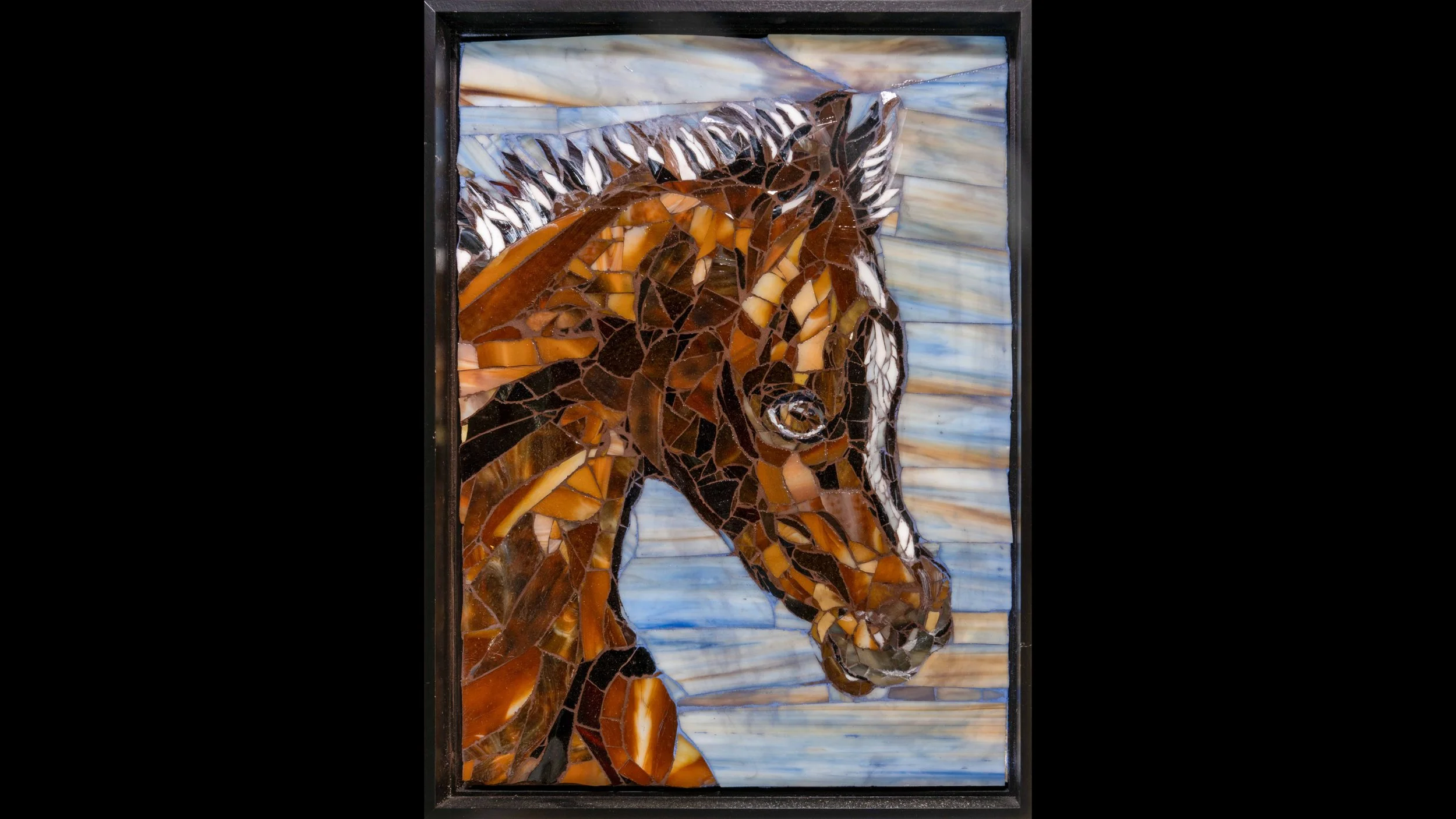 My friend Flicker | Stained Glass | $650