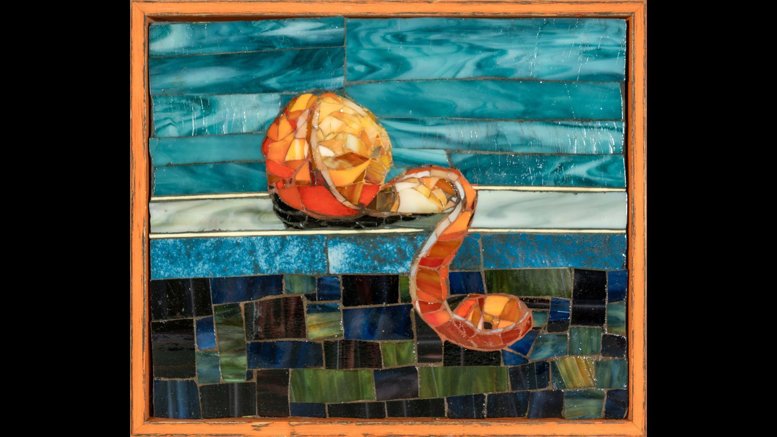 Orange Peel | Stained Glass | $885