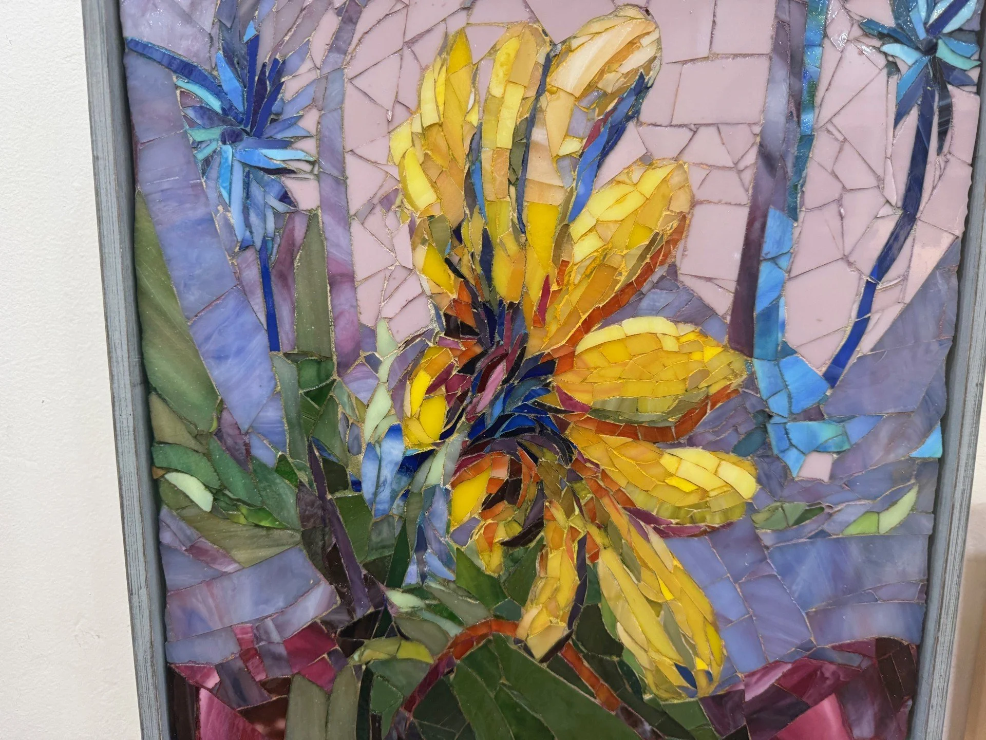 Yellow Tiger Lily against a Cerulian Blue Sky - 11x15 - $1,350.00