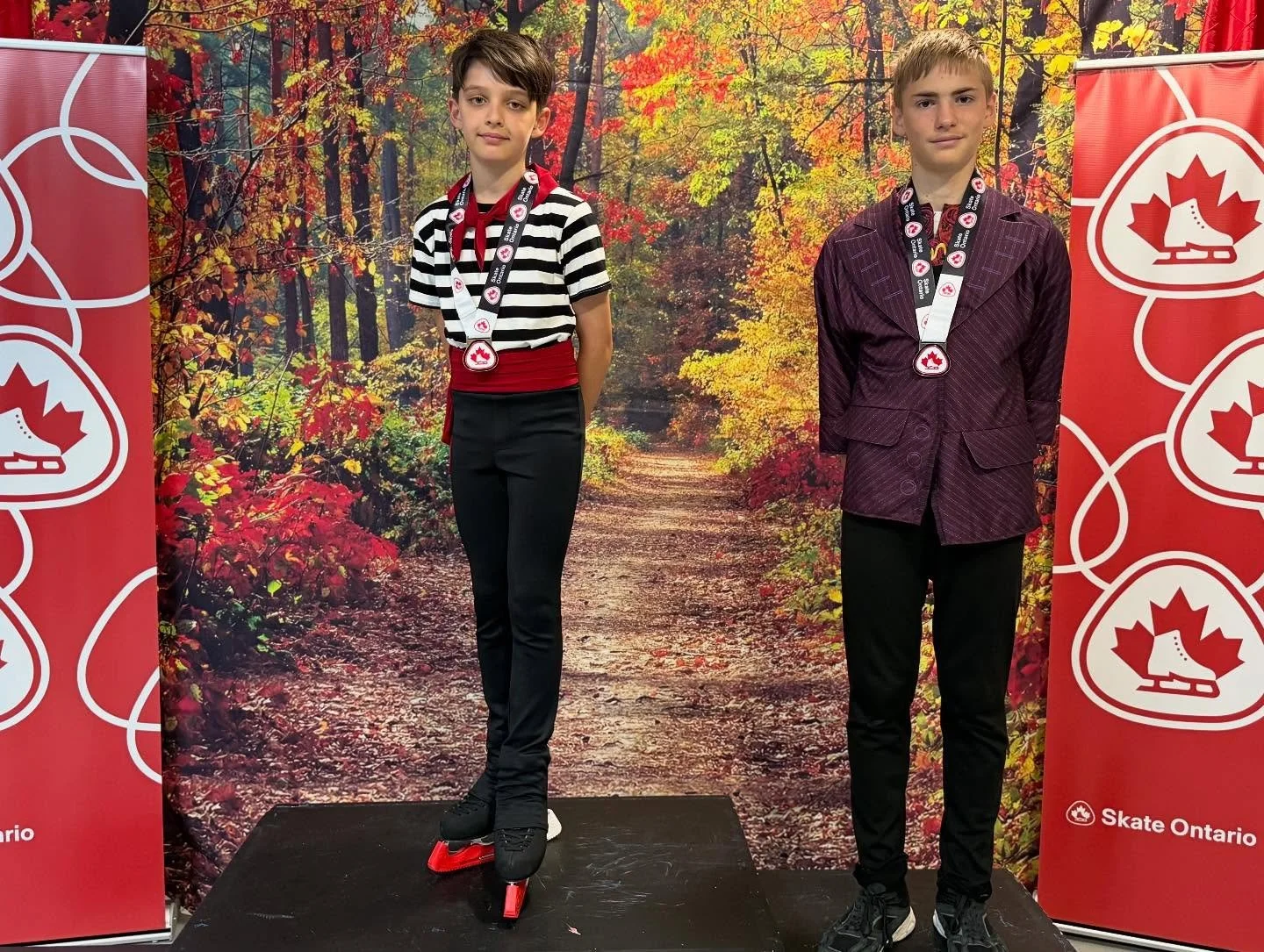 It’s a 🎊golden start🎊 on the final day at the 🍁October Sectional Series🍁!!! Congratulations to Artin H on his winning 🥇GOLD🥇 in Pre Juvenile U13 Men with a PB score! #skateontario #sectionalseries #podiumpathway #competitive #competitivet
