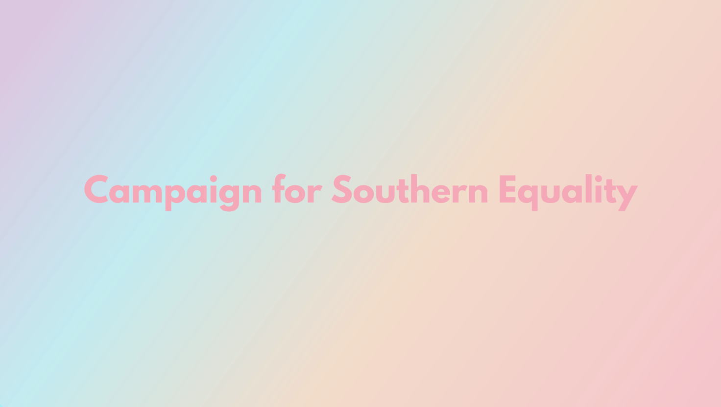 Campaign for Southern Equality