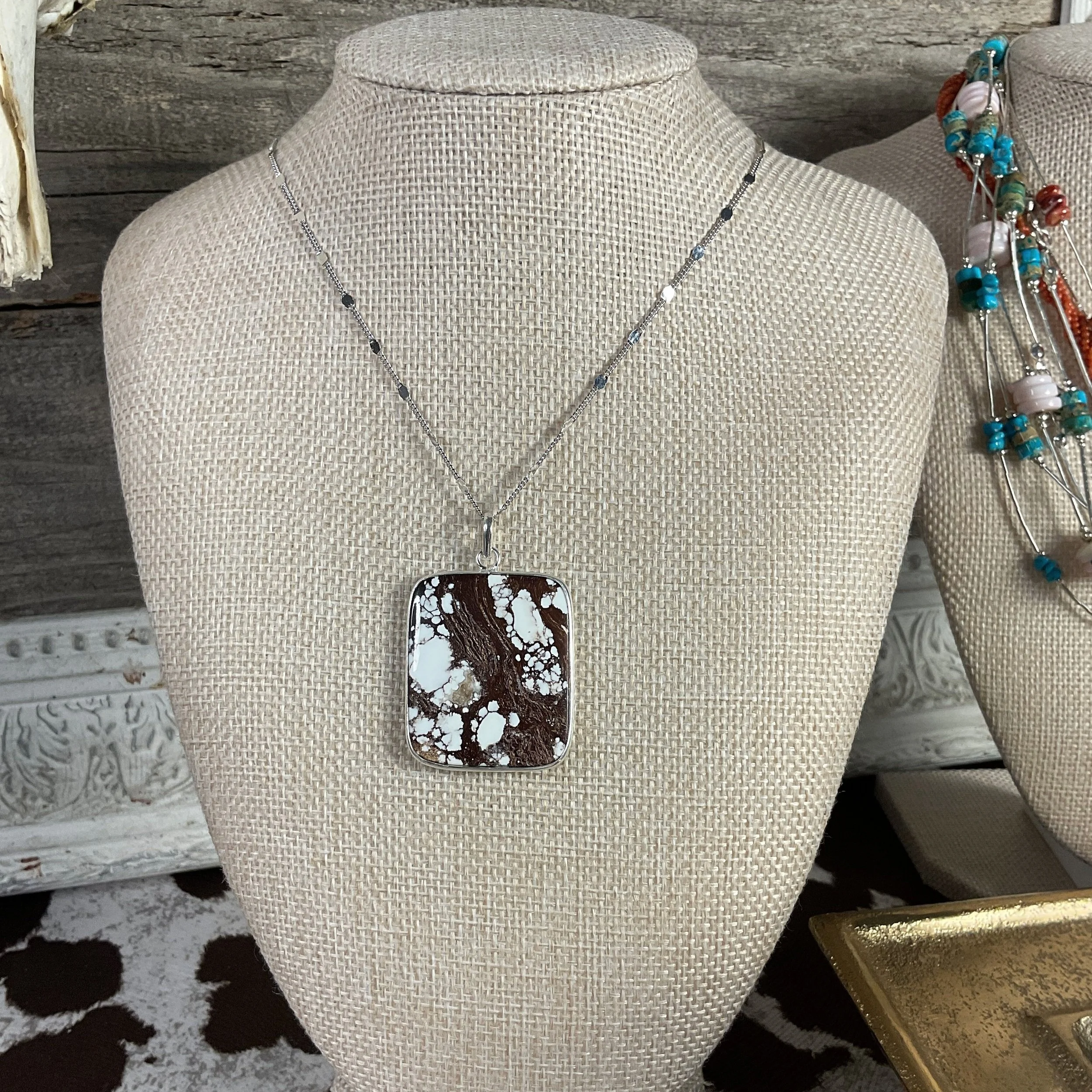 Wild Horse Pendant 925 Sterling Silver Necklace