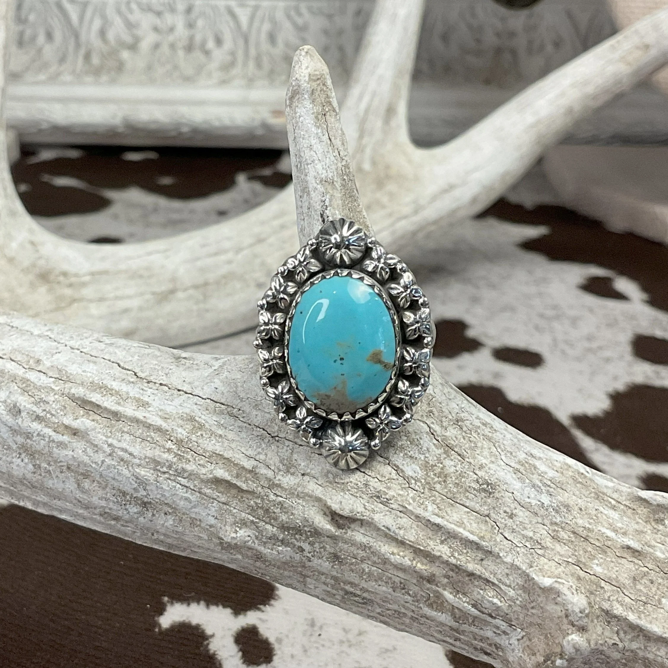Turquoise 925 Sterling Silver Ring