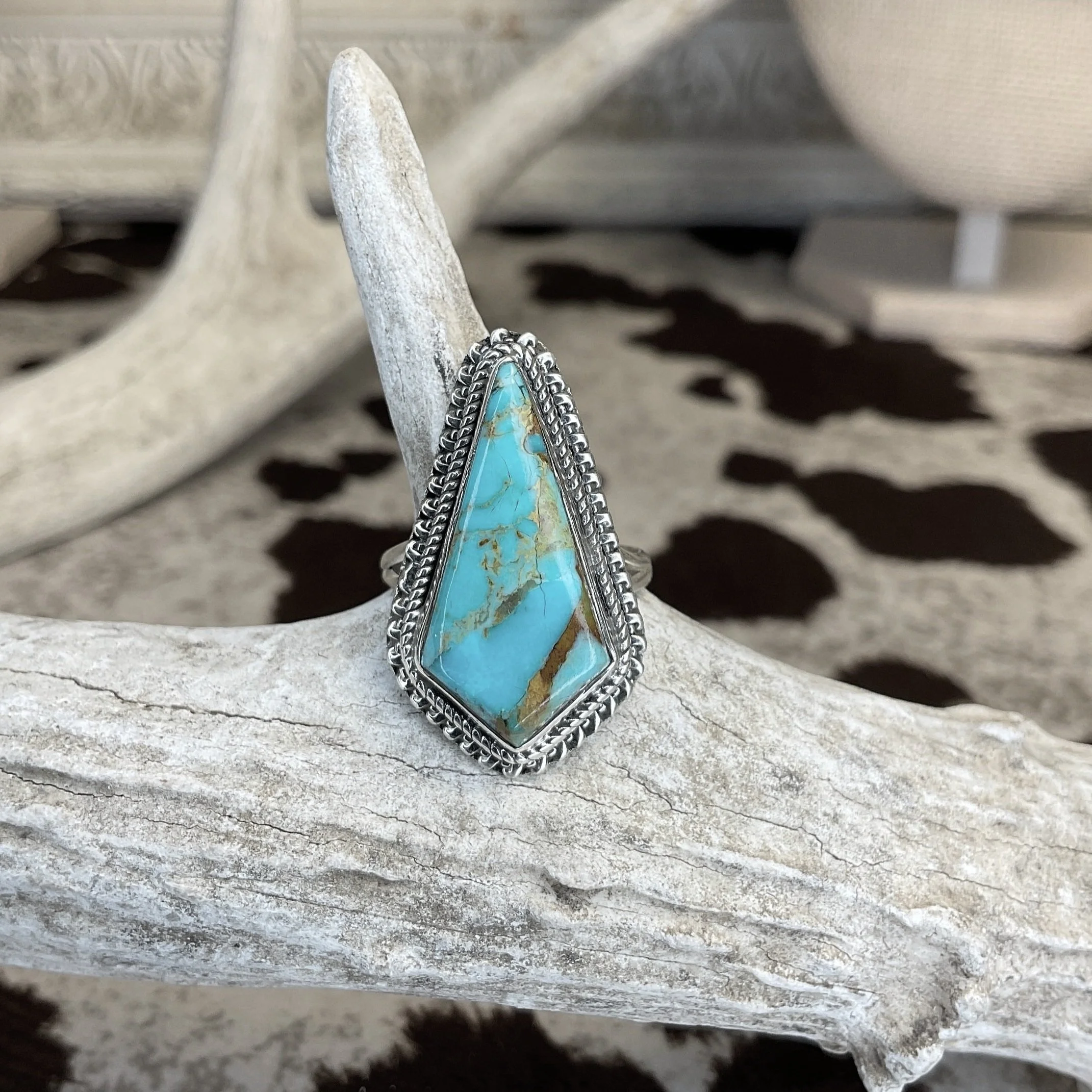 Turquoise 925 Sterling Silver Ring