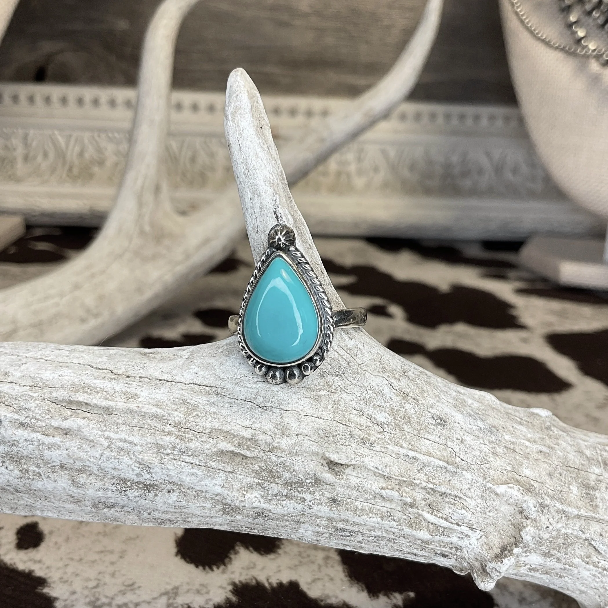 Turquoise 925 Sterling Silver Ring