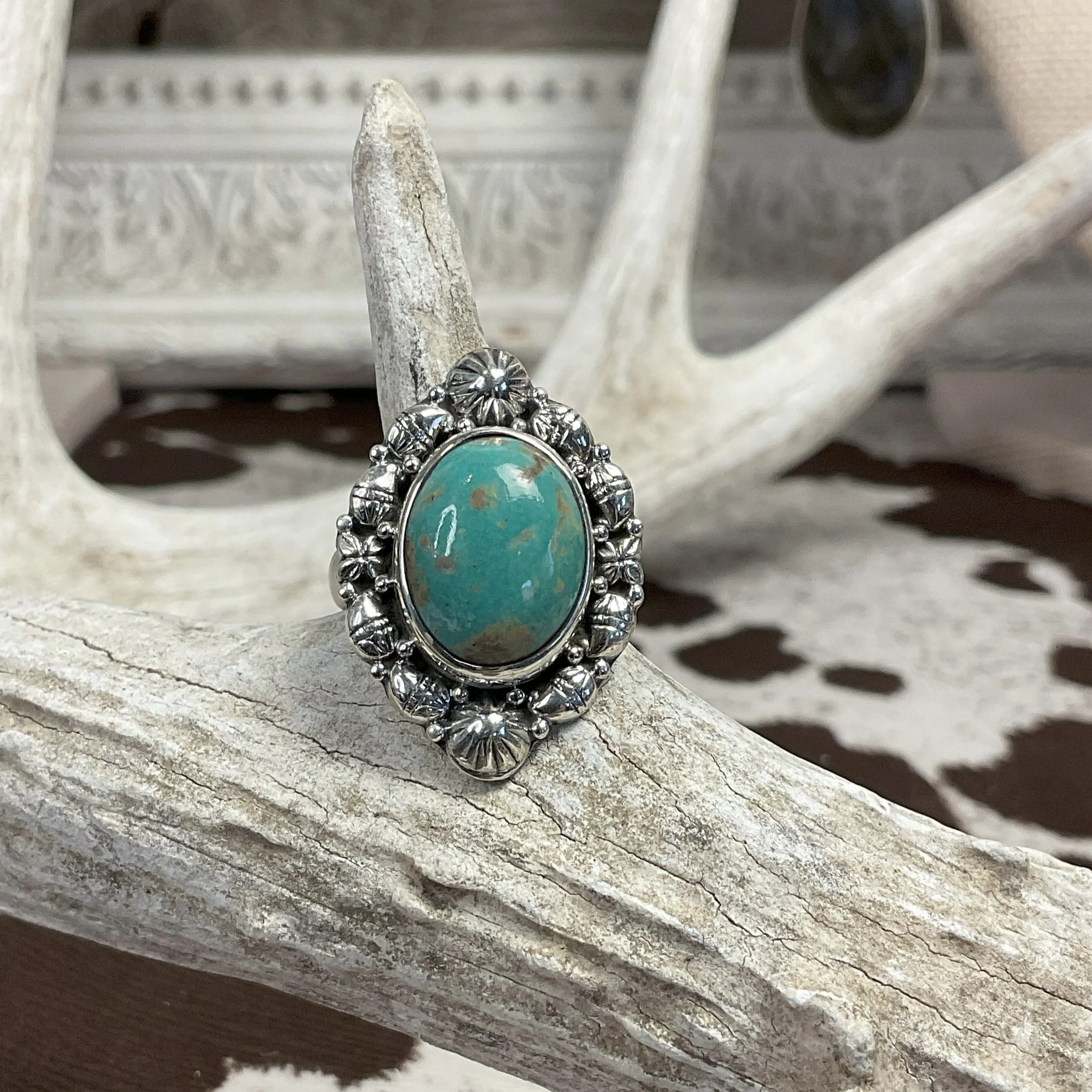 Turquoise 925 Sterling Silver Ring