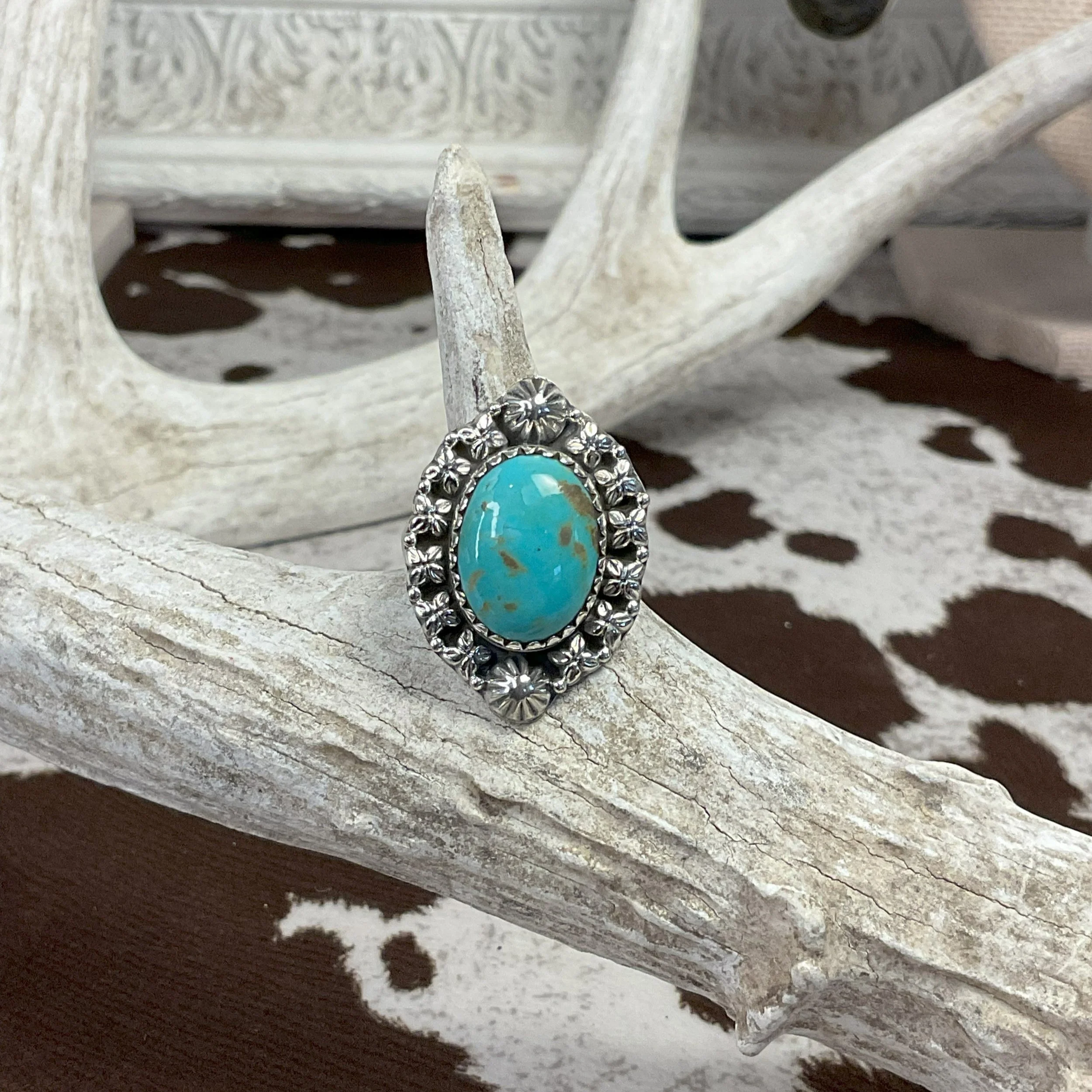 Turquoise 925 Sterling Silver Ring