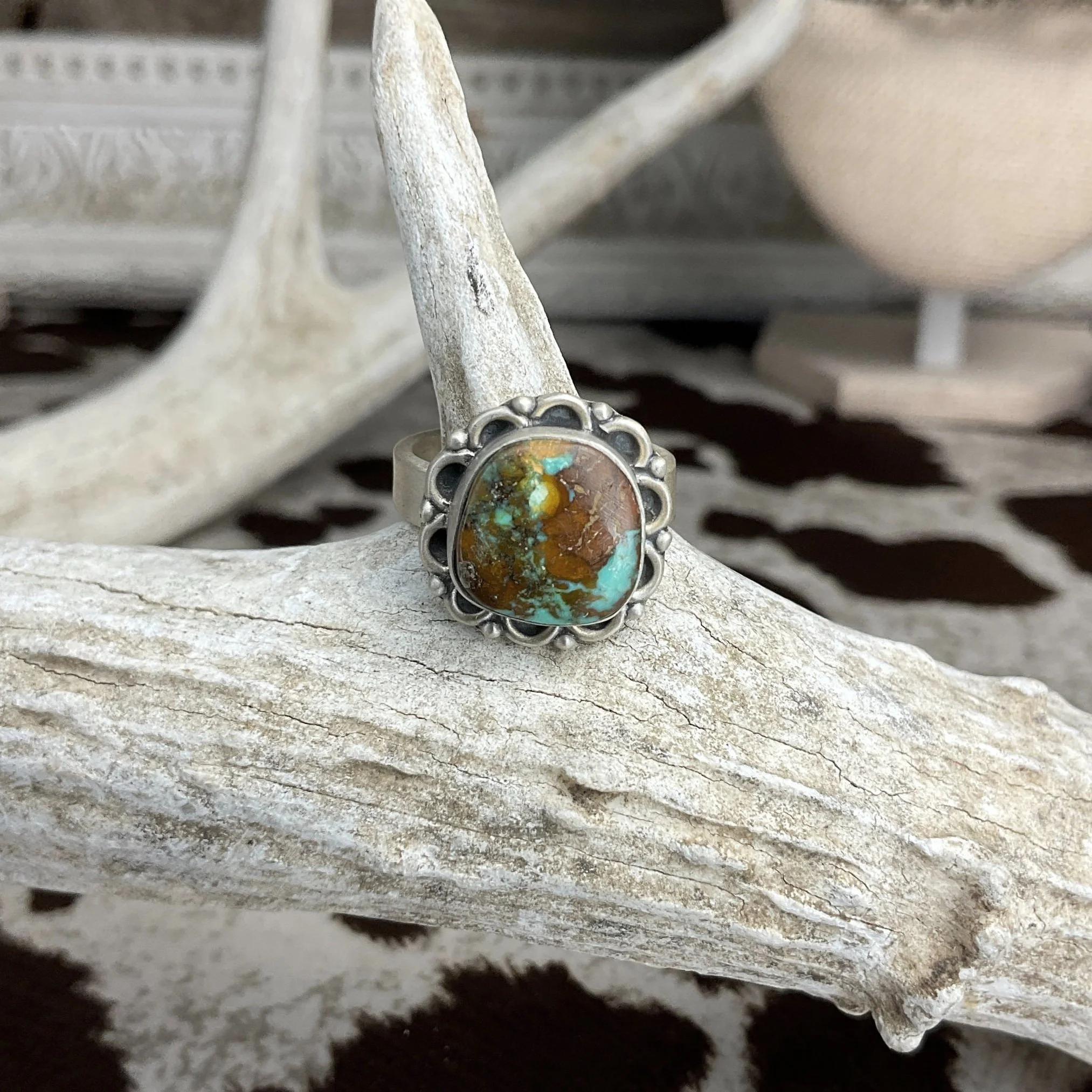 Turquoise 925 Sterling Silver Ring