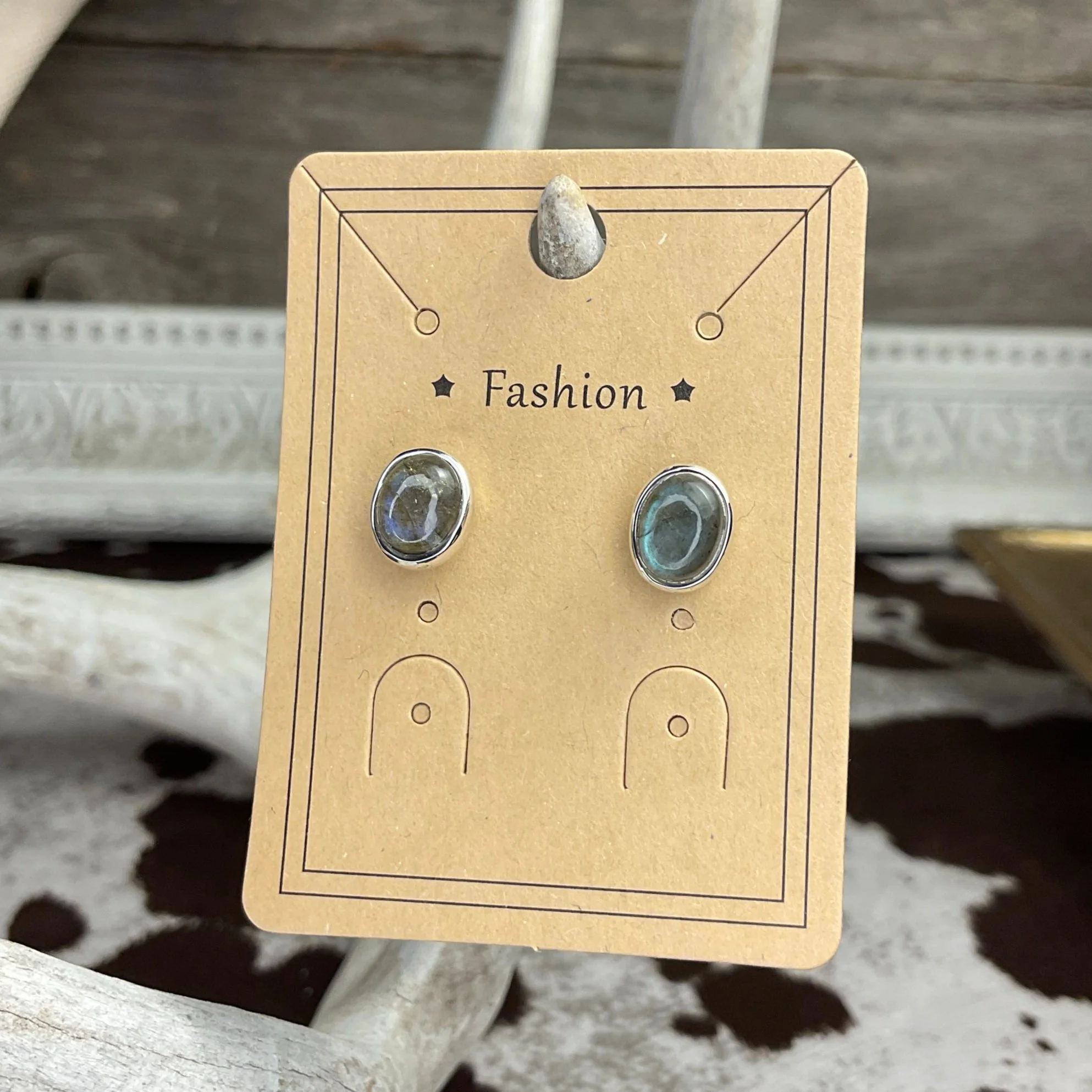 Labradorite 925 Sterling Silver Earrings