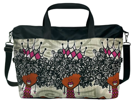Crown & Curls Travel Gym Bag