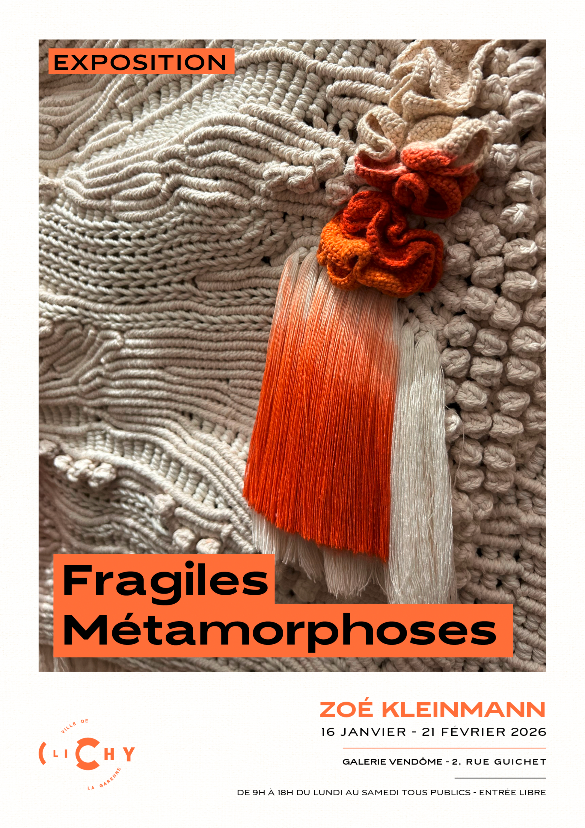 Fragile Métamorphoses - exposition individuelle