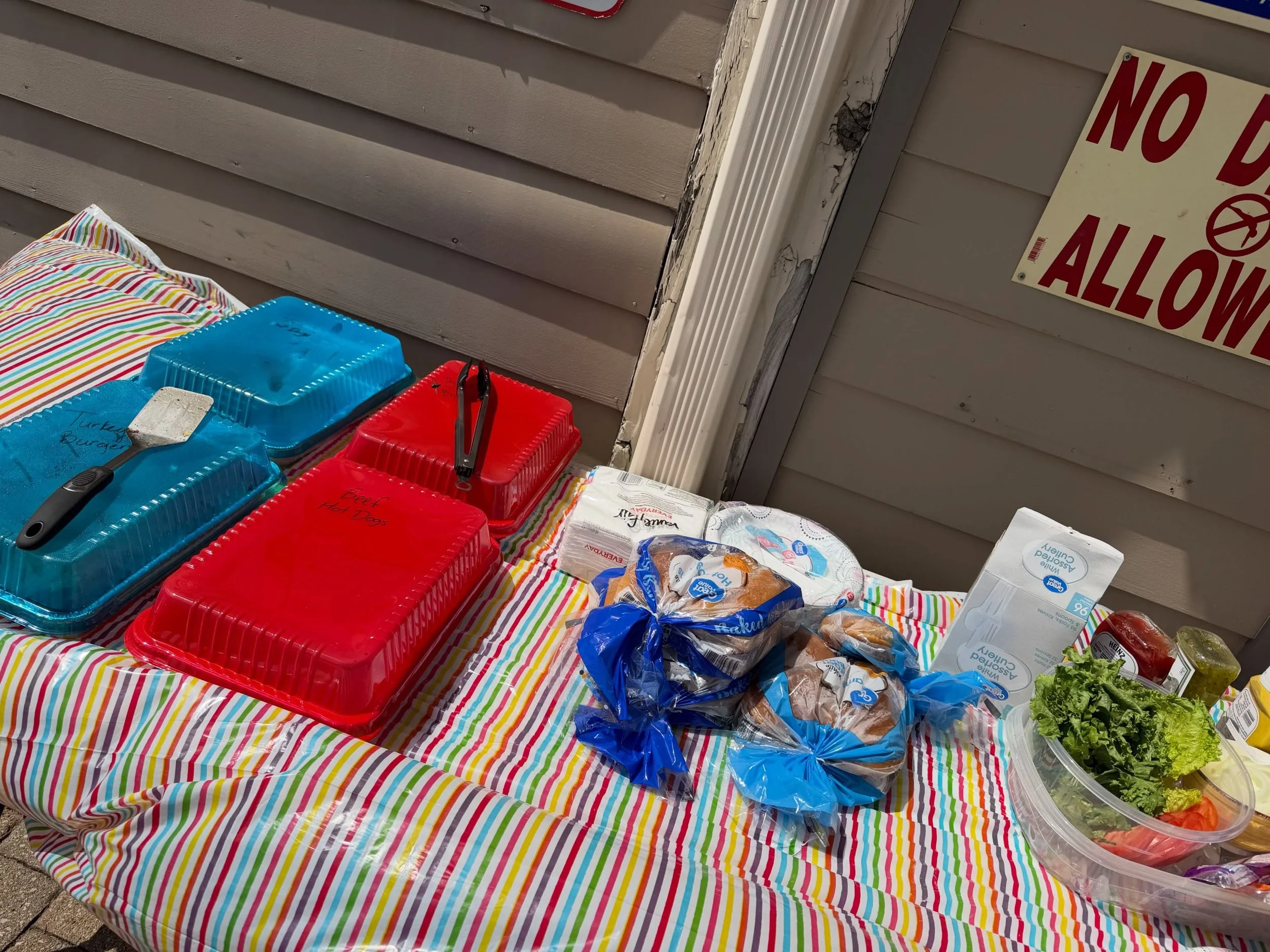Our Pool Party was a success!! Good food and great people!