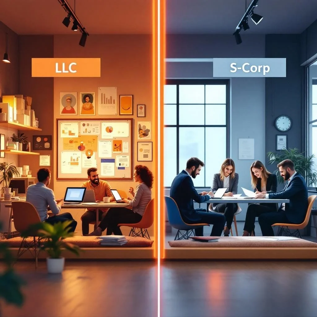 Choosing the Right Tax Entity for Your Business: LLC vs. S-Corp