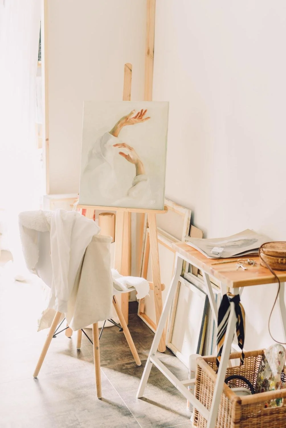 Abstract artwork representing the slow, embodied work of somatic therapy and change.