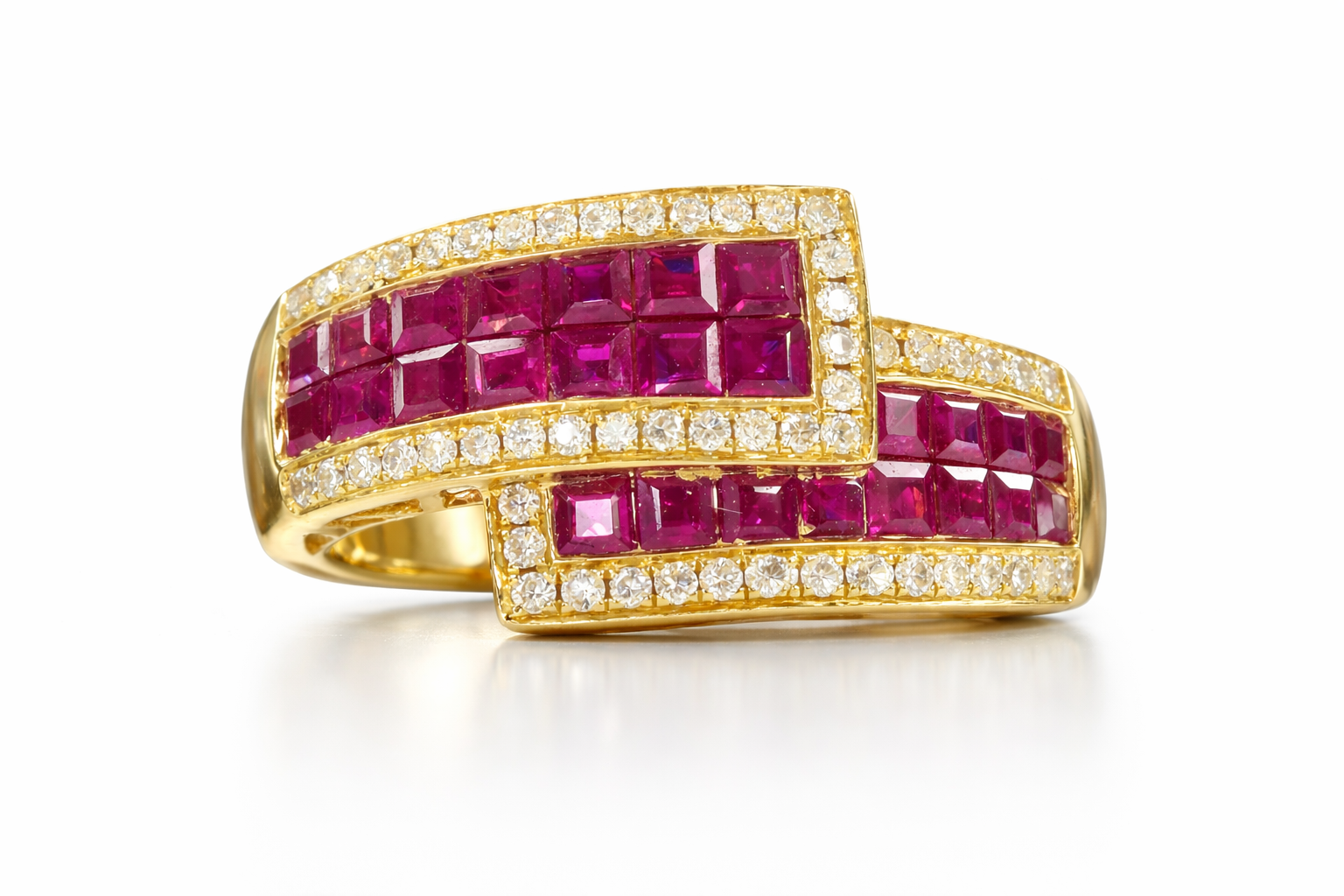Ruby Bypass Ring