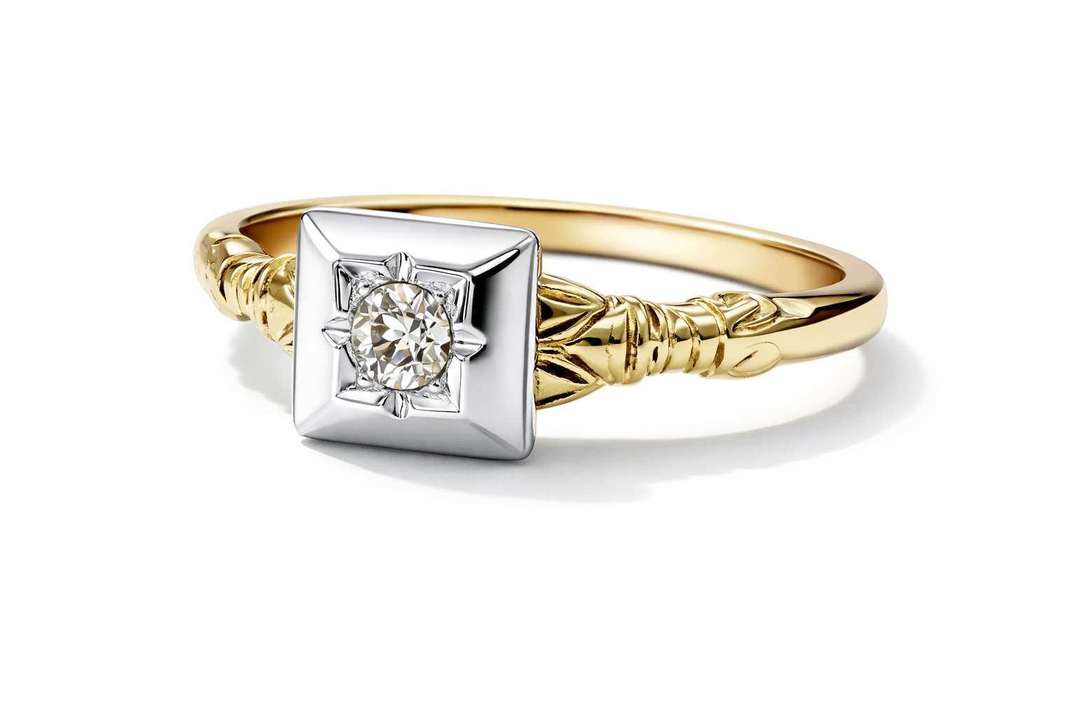 Diamond Vintage Fashion Ring