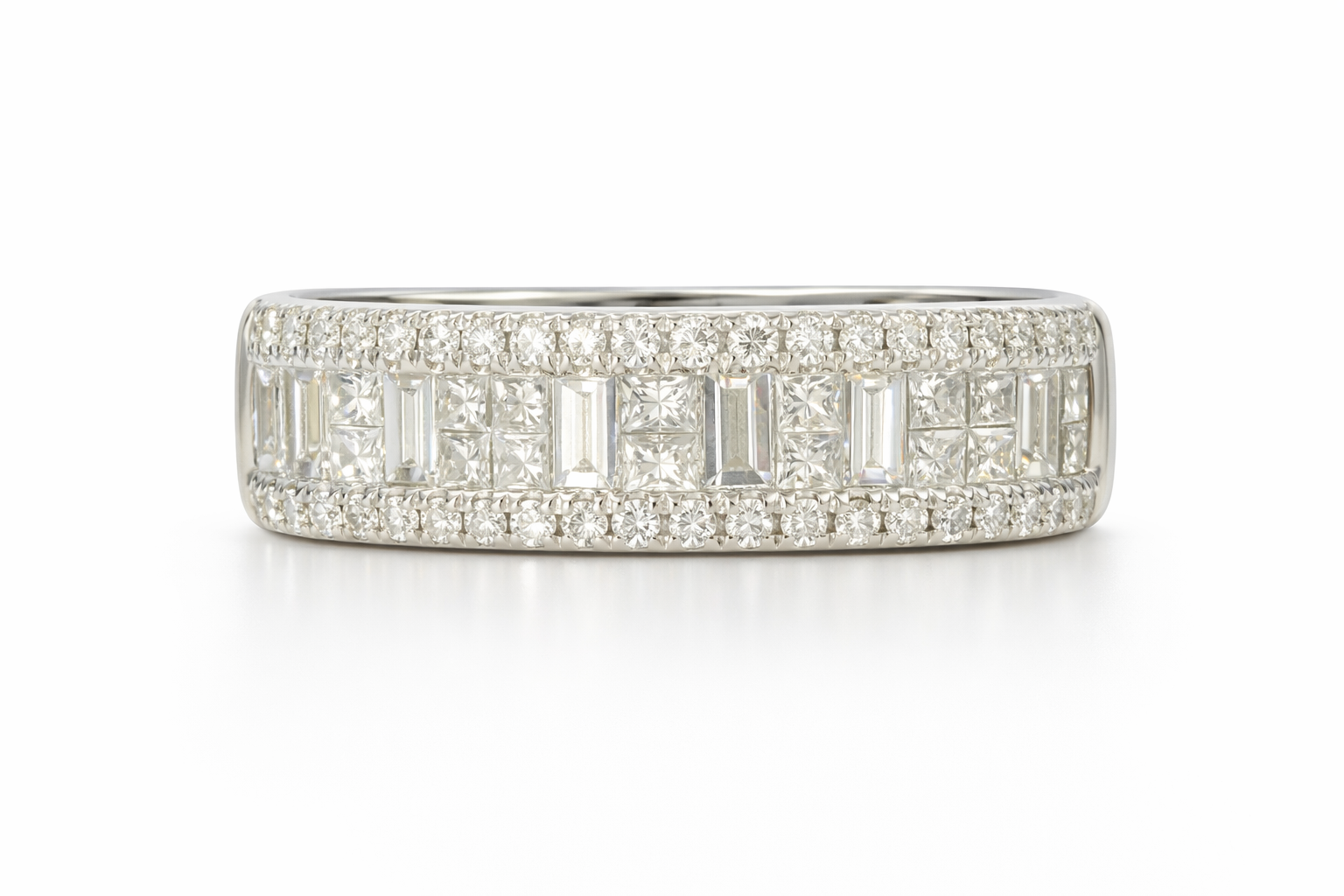 Multi Cut Diamond Ring