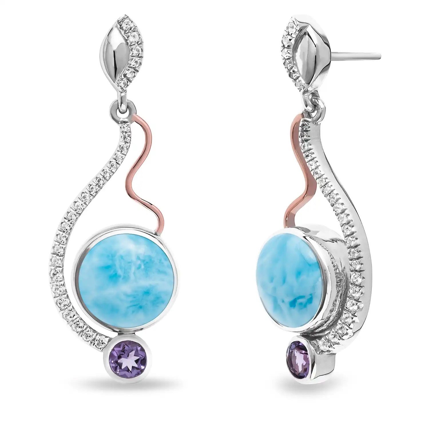 LYLA LARIMAR EARRINGS
