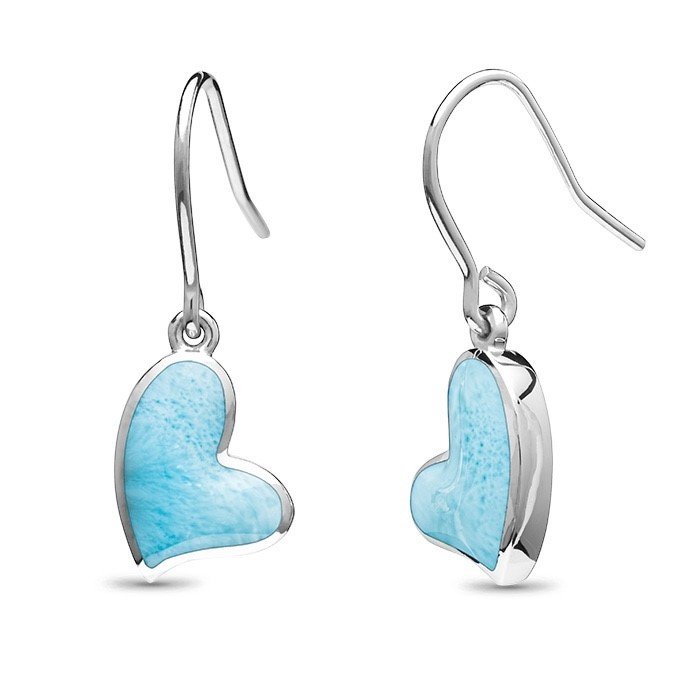 FLOATING HEART EARRINGS