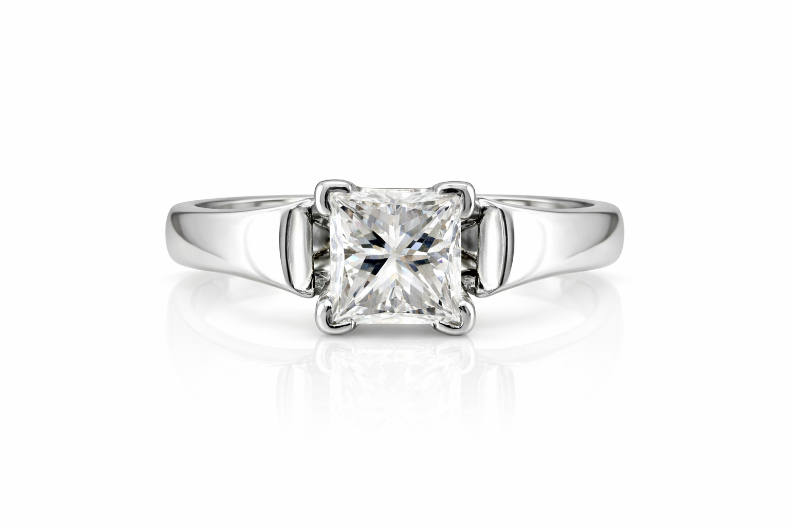 Princess Cut Solitary Ring