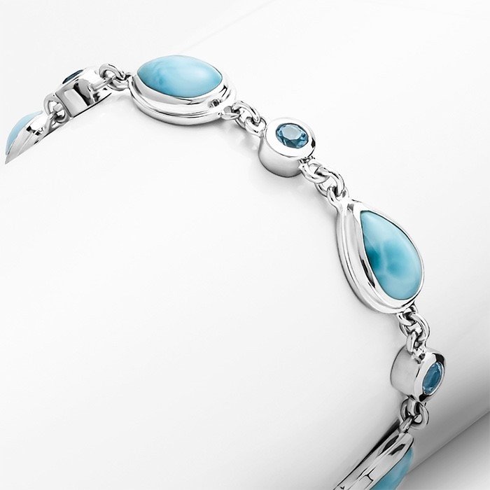 ATLANTIC BLUE TOPAZ BRACELET
