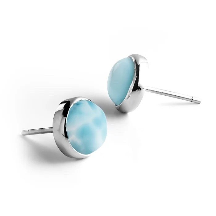 ROUND STUD EARRINGS