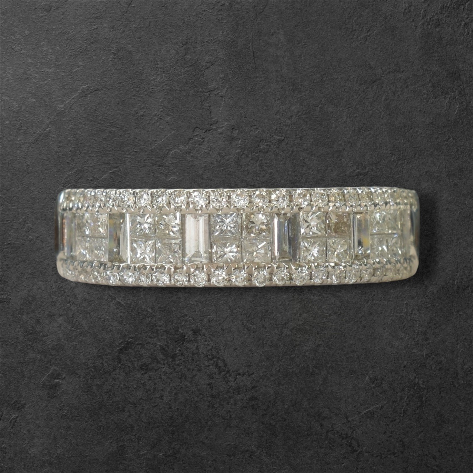 Multi Cut Diamond Ring