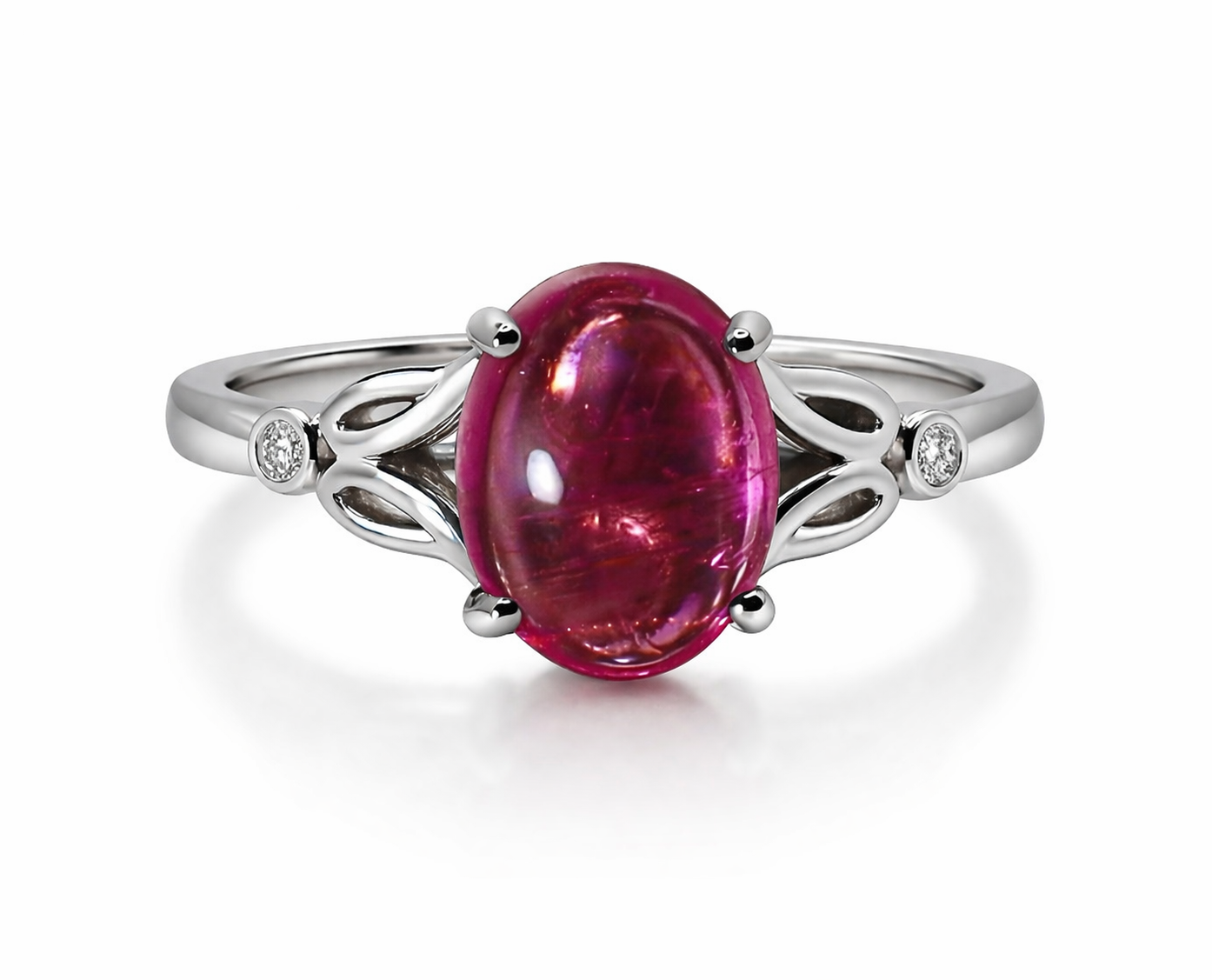 Pink Tourmaline Ring