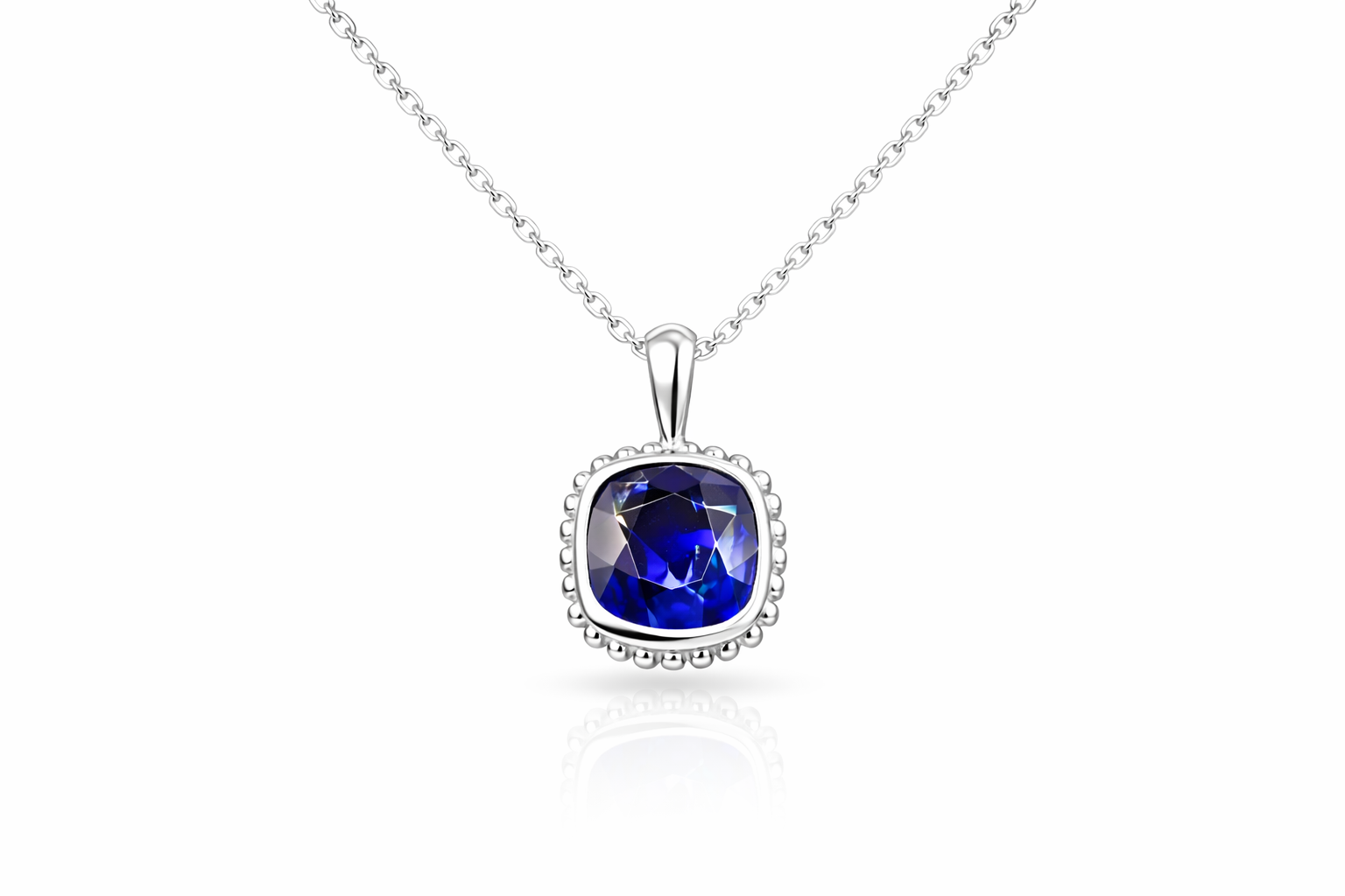 Blue Sapphire Necklace