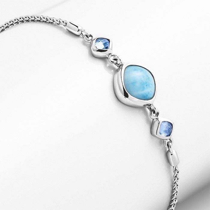 ATLANTIC BLUE STONE BRACELET