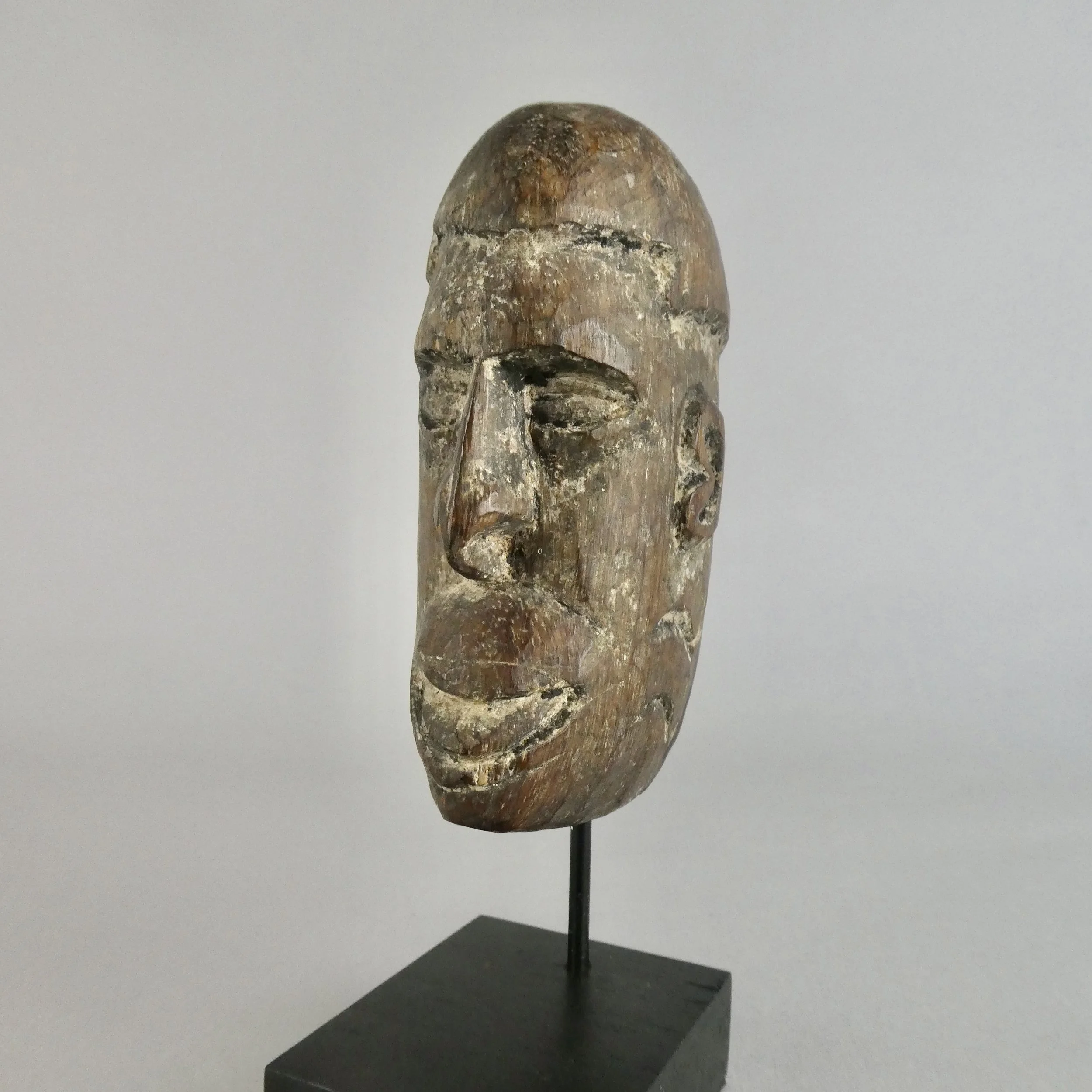Asmat Ancestor Head