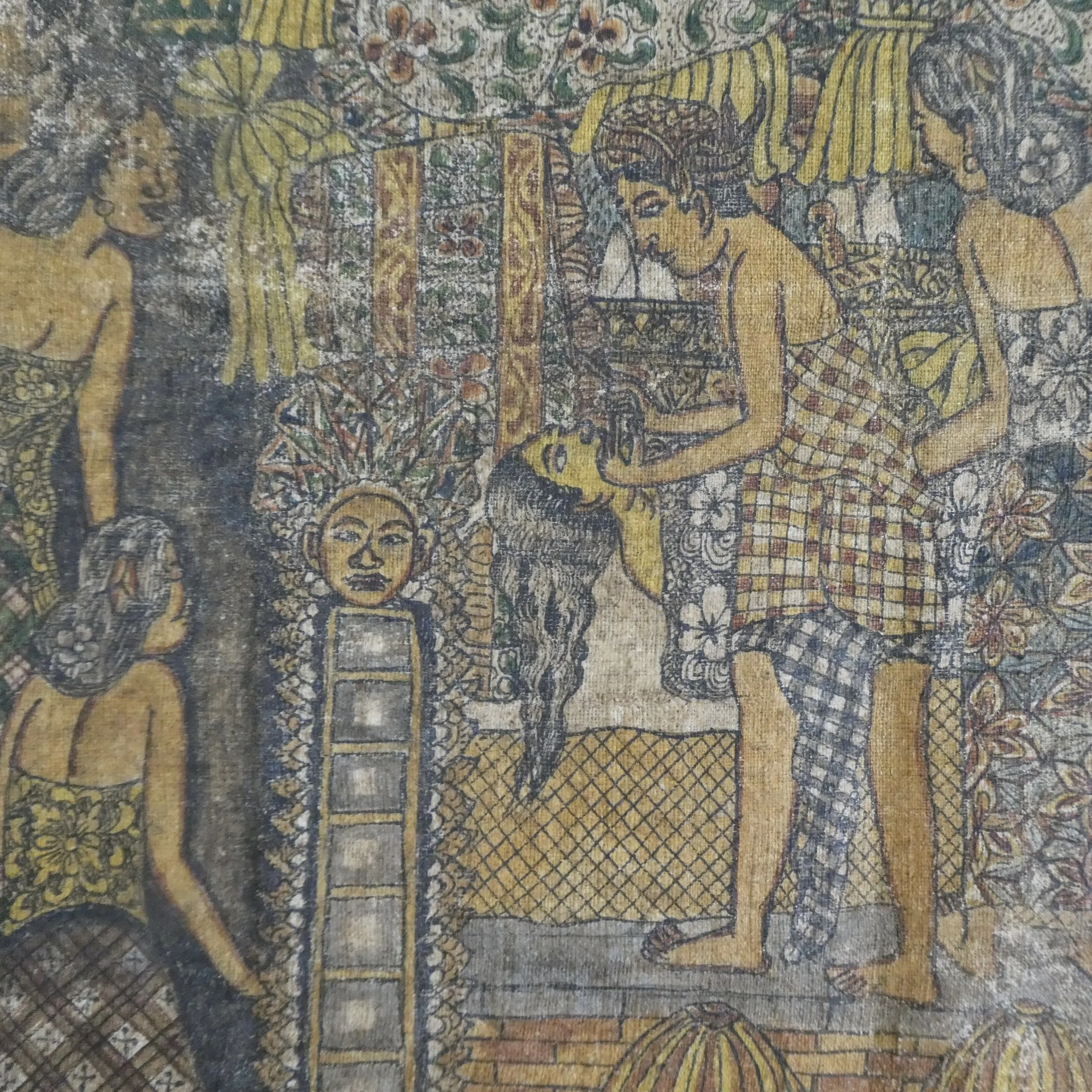 Bali Painting, Teeth Filing
