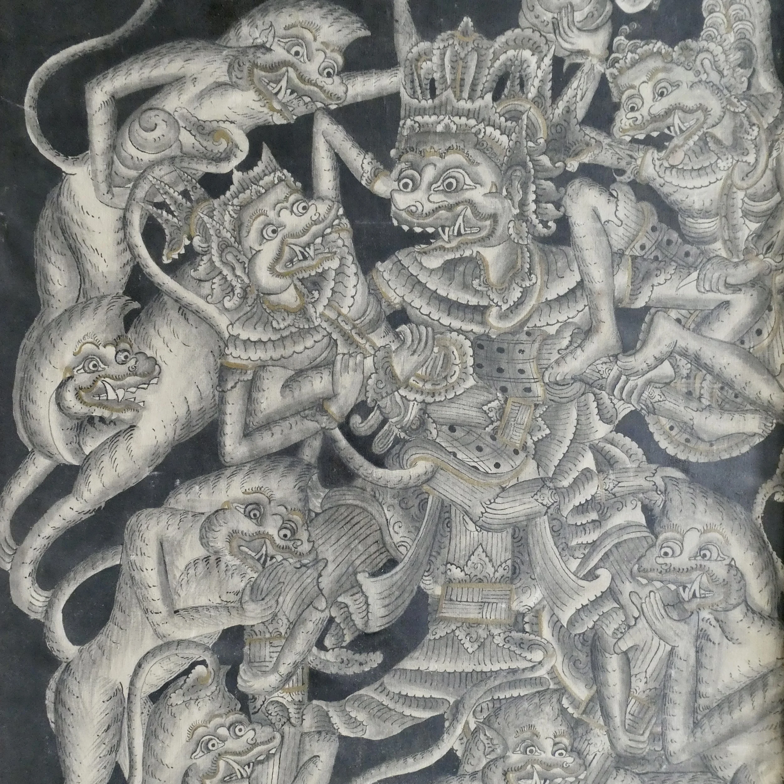Bali Painting, Hanuman