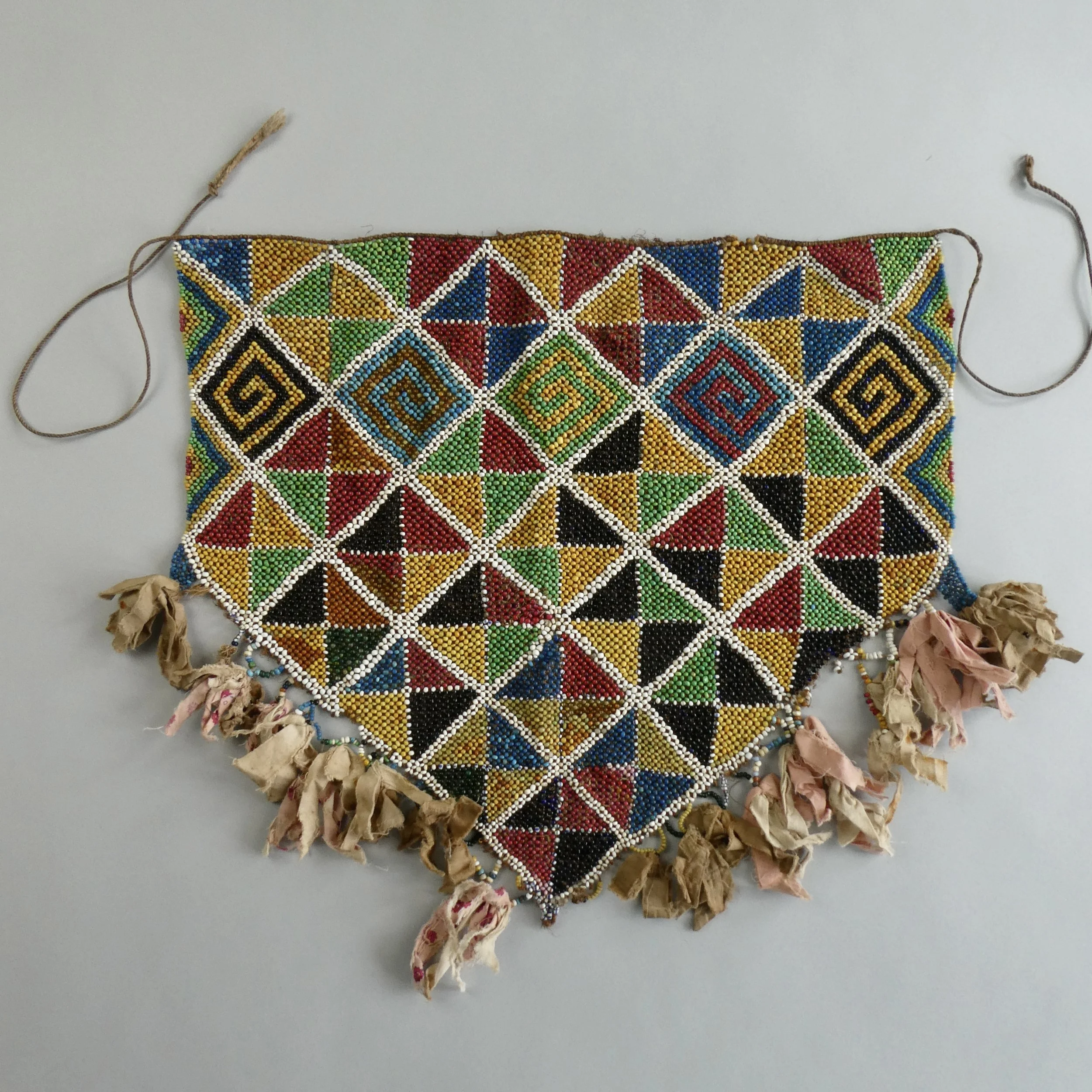 Papua  Woman's Beaded Dance Apron
